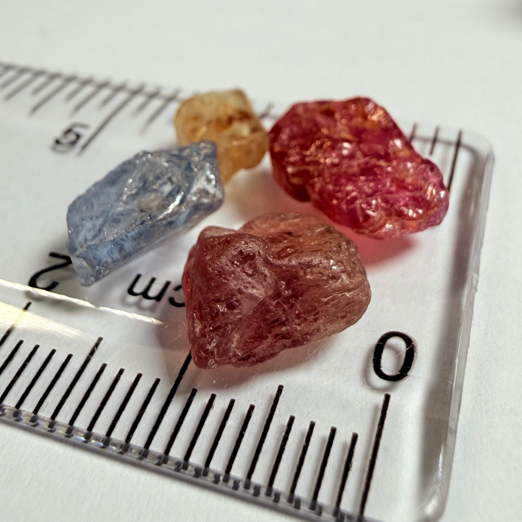 Umba Sapphire Lot, 13.36ct, Umba Valley, Tanzania, Untreated  Unheated, flat shapes, great for setting in jewellery as is