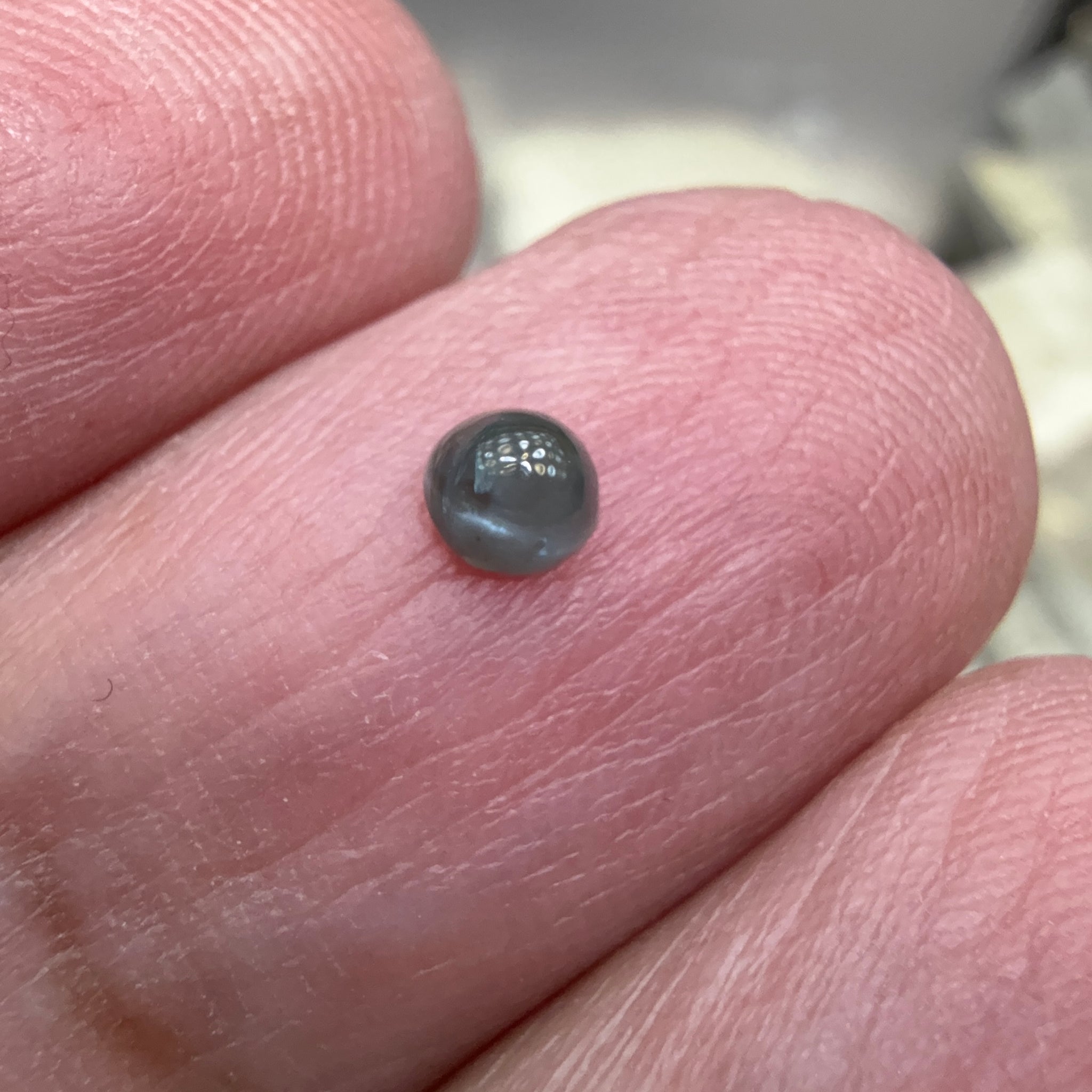 Cats-Eye Alexandrite (very slight partial cats-eye effect), 0.25ct, Manyara, Tanzania, Untreated Unheated