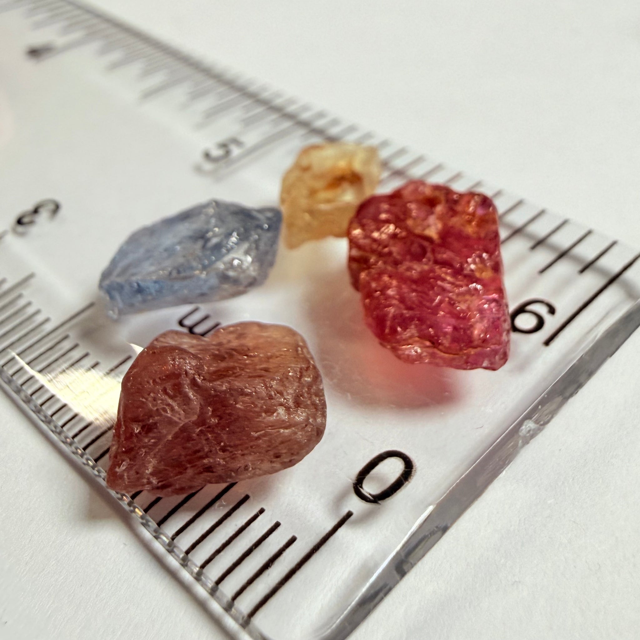 Umba Sapphire Lot, 13.36ct, Umba Valley, Tanzania, Untreated  Unheated, flat shapes, great for setting in jewellery as is