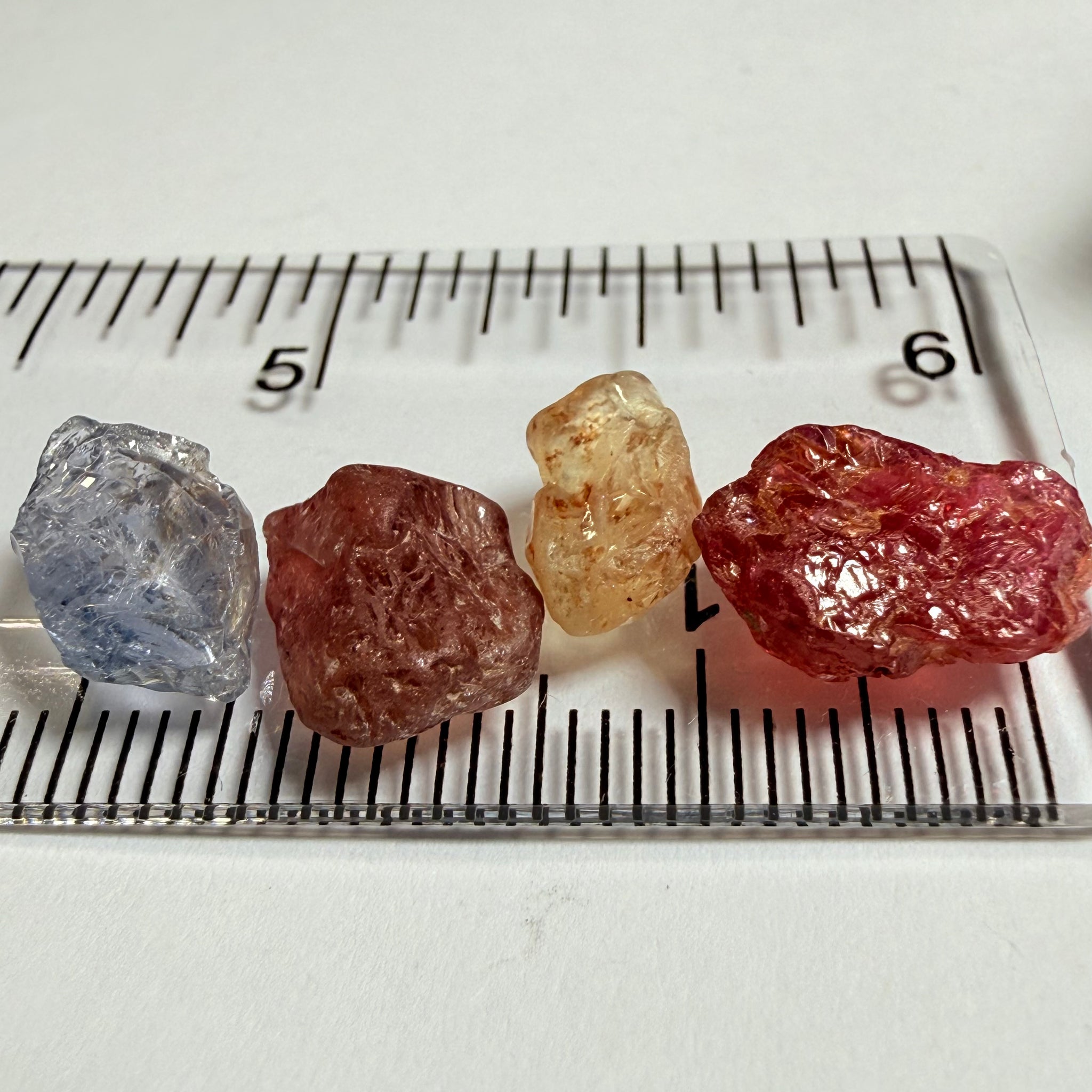Umba Sapphire Lot, 13.36ct, Umba Valley, Tanzania, Untreated  Unheated, flat shapes, great for setting in jewellery as is