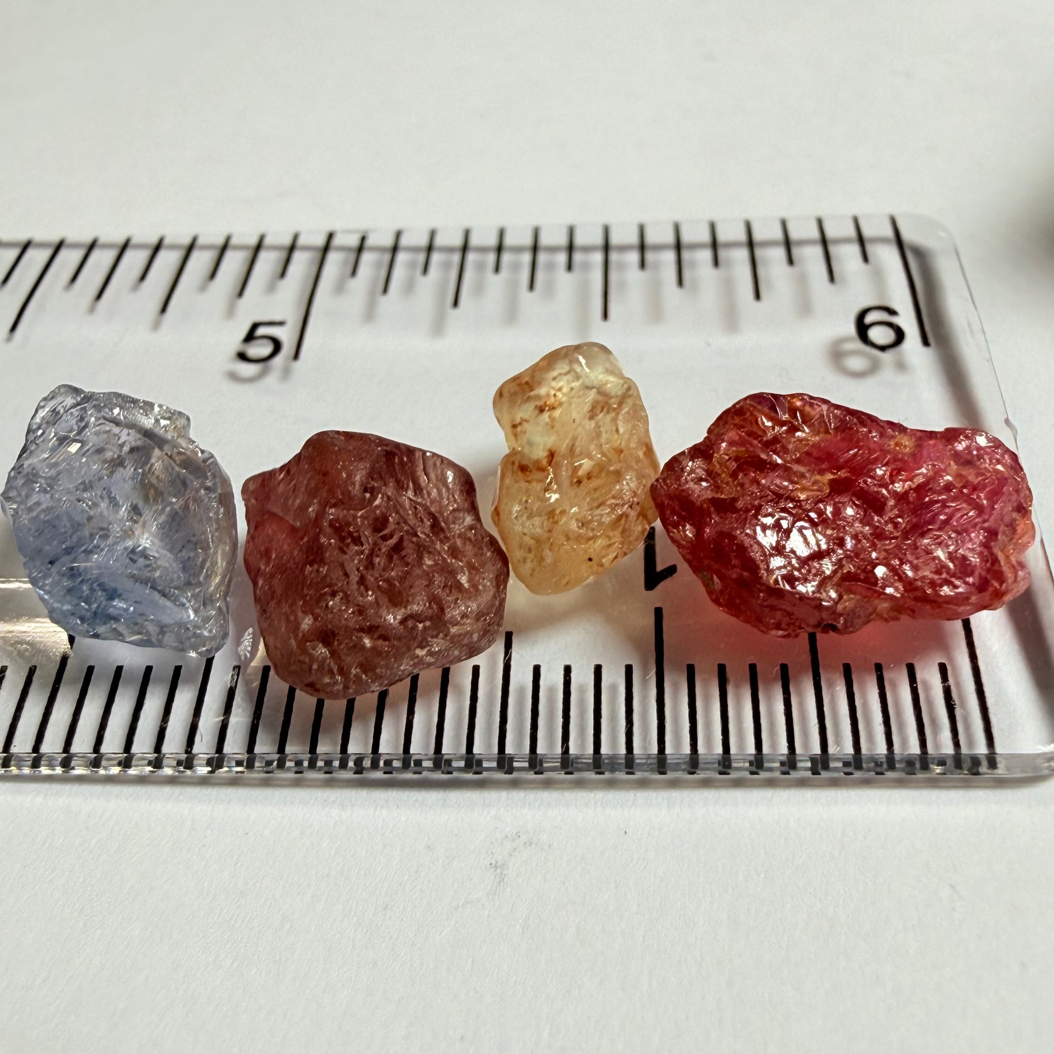Umba Sapphire Lot, 13.36ct, Umba Valley, Tanzania, Untreated  Unheated, flat shapes, great for setting in jewellery as is