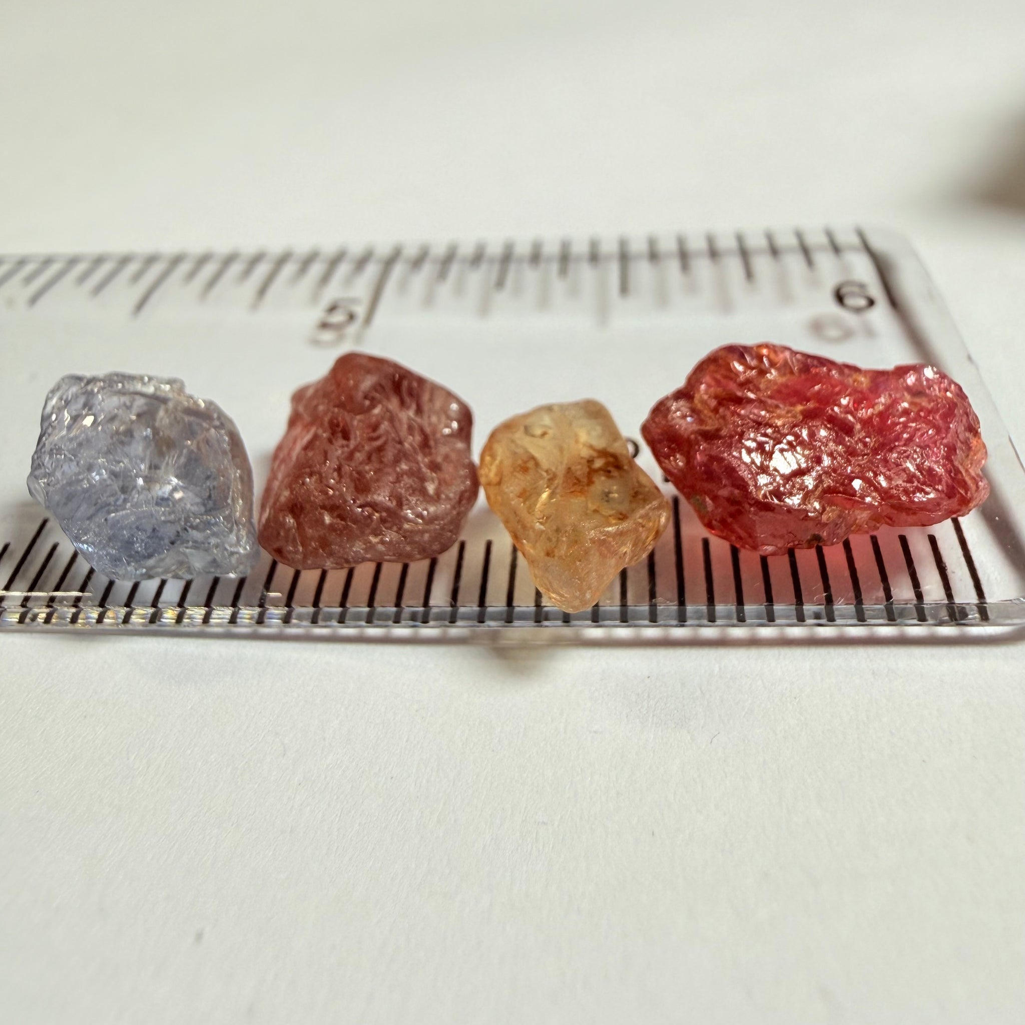 Umba Sapphire Lot, 13.36ct, Umba Valley, Tanzania, Untreated  Unheated, flat shapes, great for setting in jewellery as is