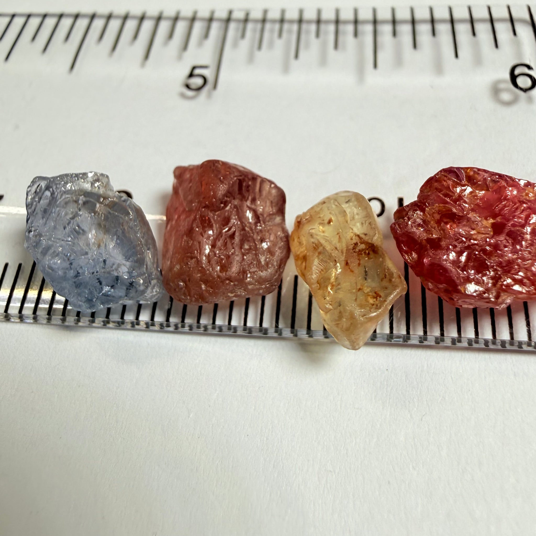 Umba Sapphire Lot, 13.36ct, Umba Valley, Tanzania, Untreated  Unheated, flat shapes, great for setting in jewellery as is