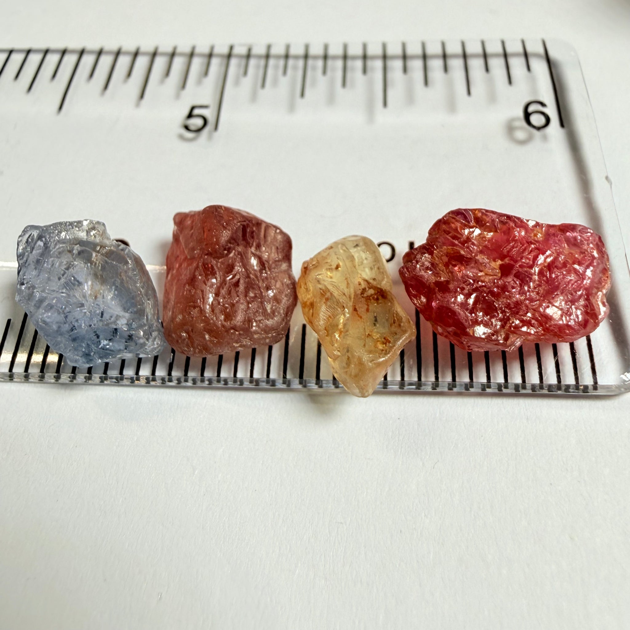 Umba Sapphire Lot, 13.36ct, Umba Valley, Tanzania, Untreated  Unheated, flat shapes, great for setting in jewellery as is