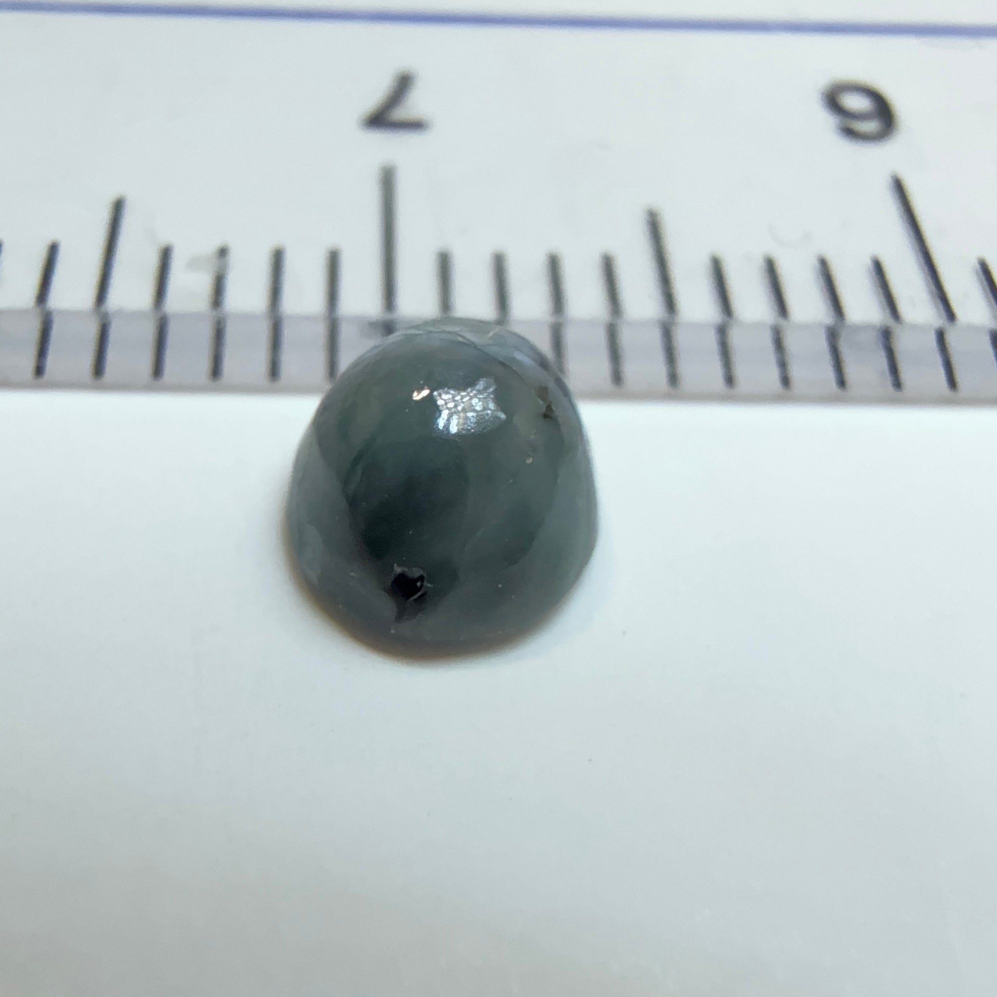 Cats-Eye Alexandrite (very slight partial cats-eye effect), 0.81ct, Manyara, Tanzania, Untreated Unheated