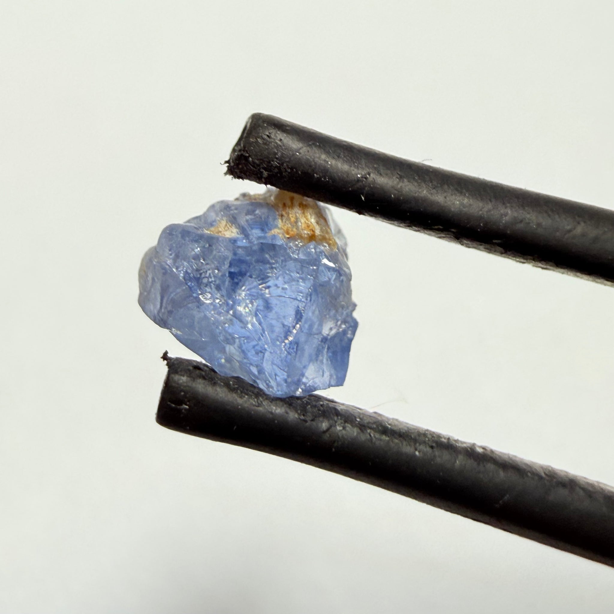 Umba Sapphire, 1.45ct, Umba Valley, Tanzania, Untreated Unheated. Slightly included with some surface gunk that will need removing on preform