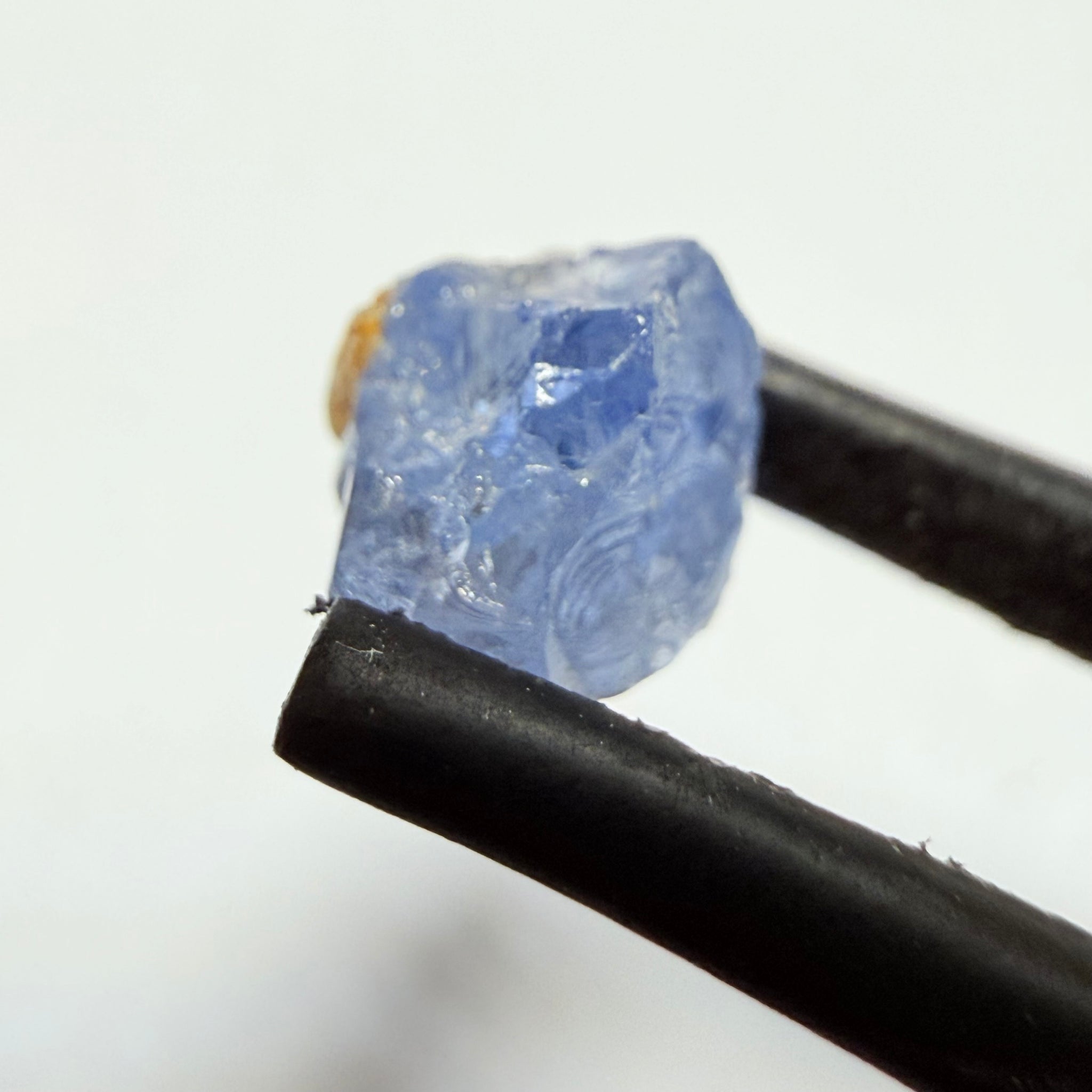 Umba Sapphire, 1.45ct, Umba Valley, Tanzania, Untreated Unheated. Slightly included with some surface gunk that will need removing on preform