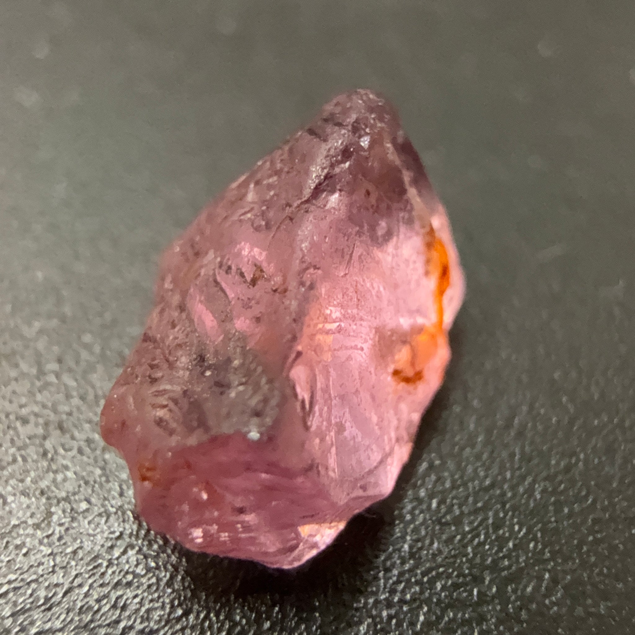 Mahenge Spinel, 2.98ct, Mahenge, Tanzania, Untreated Unheated. Tiny crack coming in from the side, you may have to cut it with the crack, see photos for the exact location