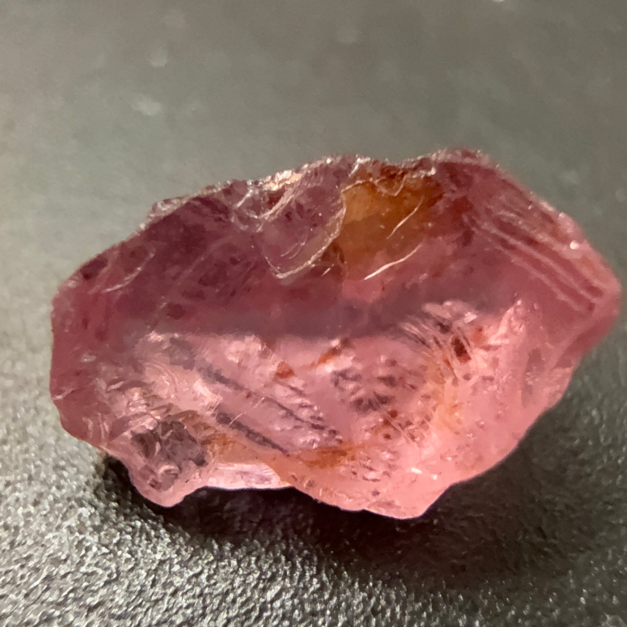 Mahenge Spinel, 2.98ct, Mahenge, Tanzania, Untreated Unheated. Tiny crack coming in from the side, you may have to cut it with the crack, see photos for the exact location