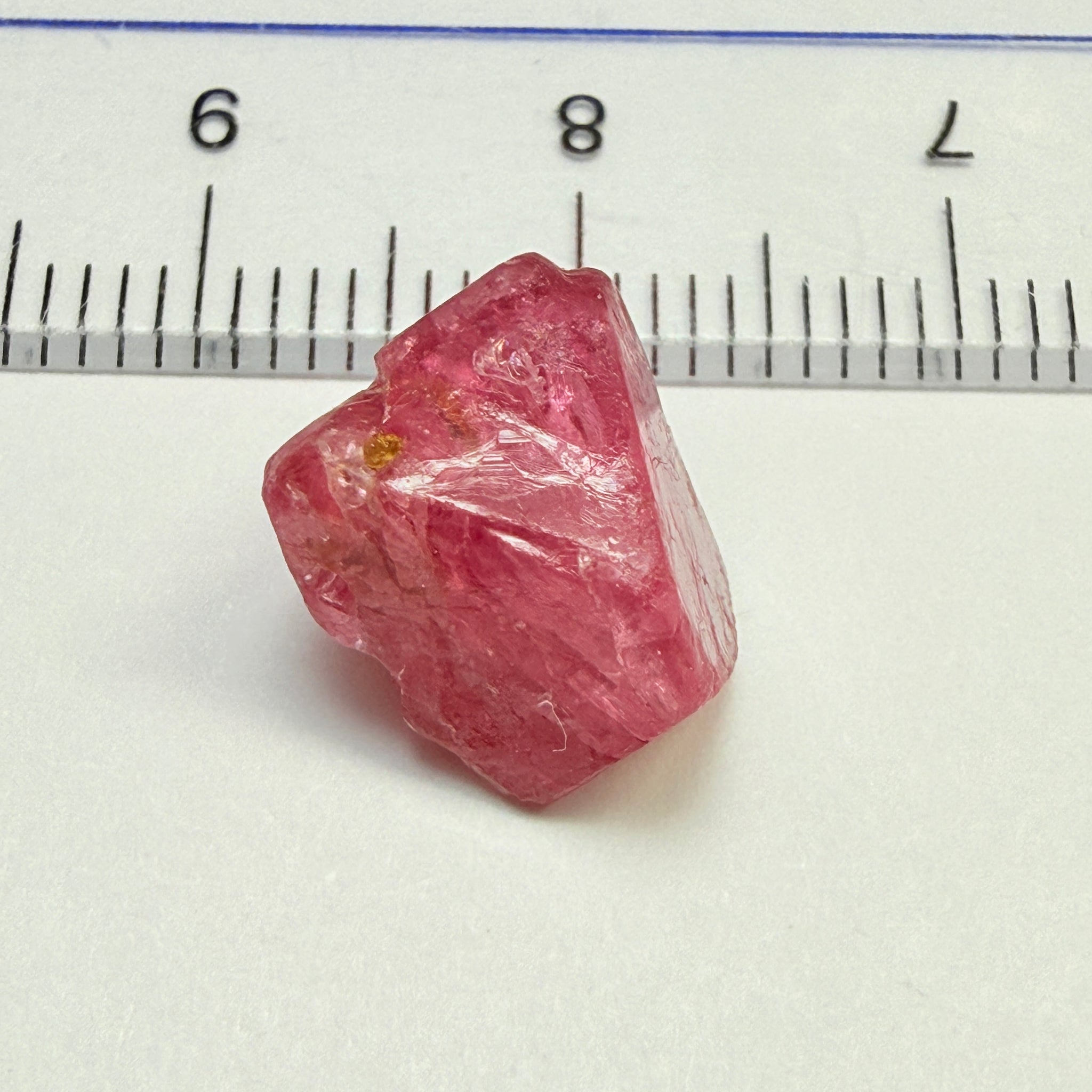 Mahenge Spinel Crystal, 8.84ct, Mahenge, Tanzania, Untreated Unheated