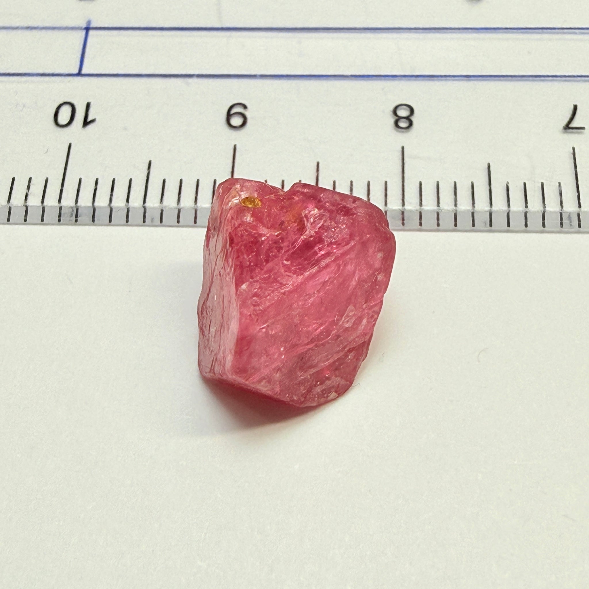 Mahenge Spinel Crystal, 8.84ct, Mahenge, Tanzania, Untreated Unheated