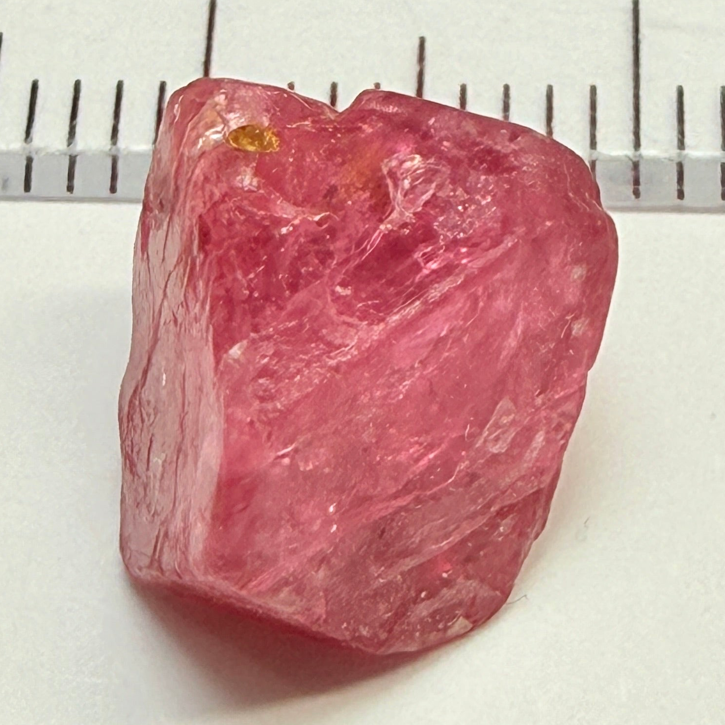 Mahenge Spinel Crystal, 8.84ct, Mahenge, Tanzania, Untreated Unheated