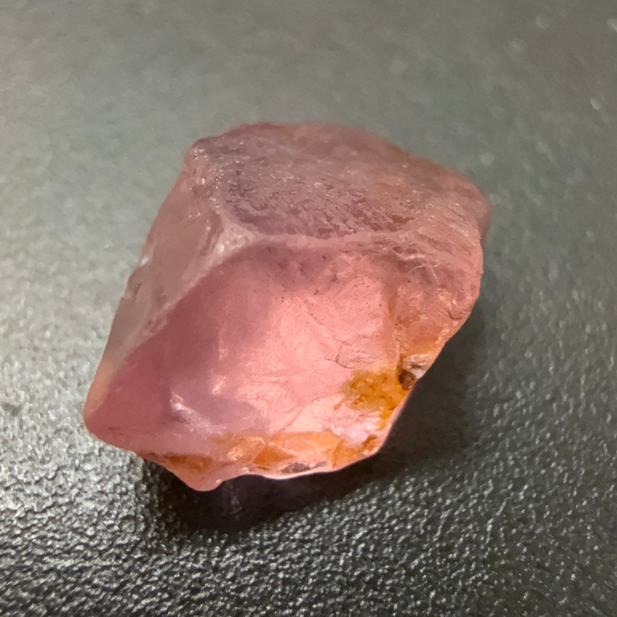 Mahenge Spinel, 3.65ct, Mahenge, Tanzania, Untreated Unheated. Slight crack on one end will come off on preforming, rest slightly milky