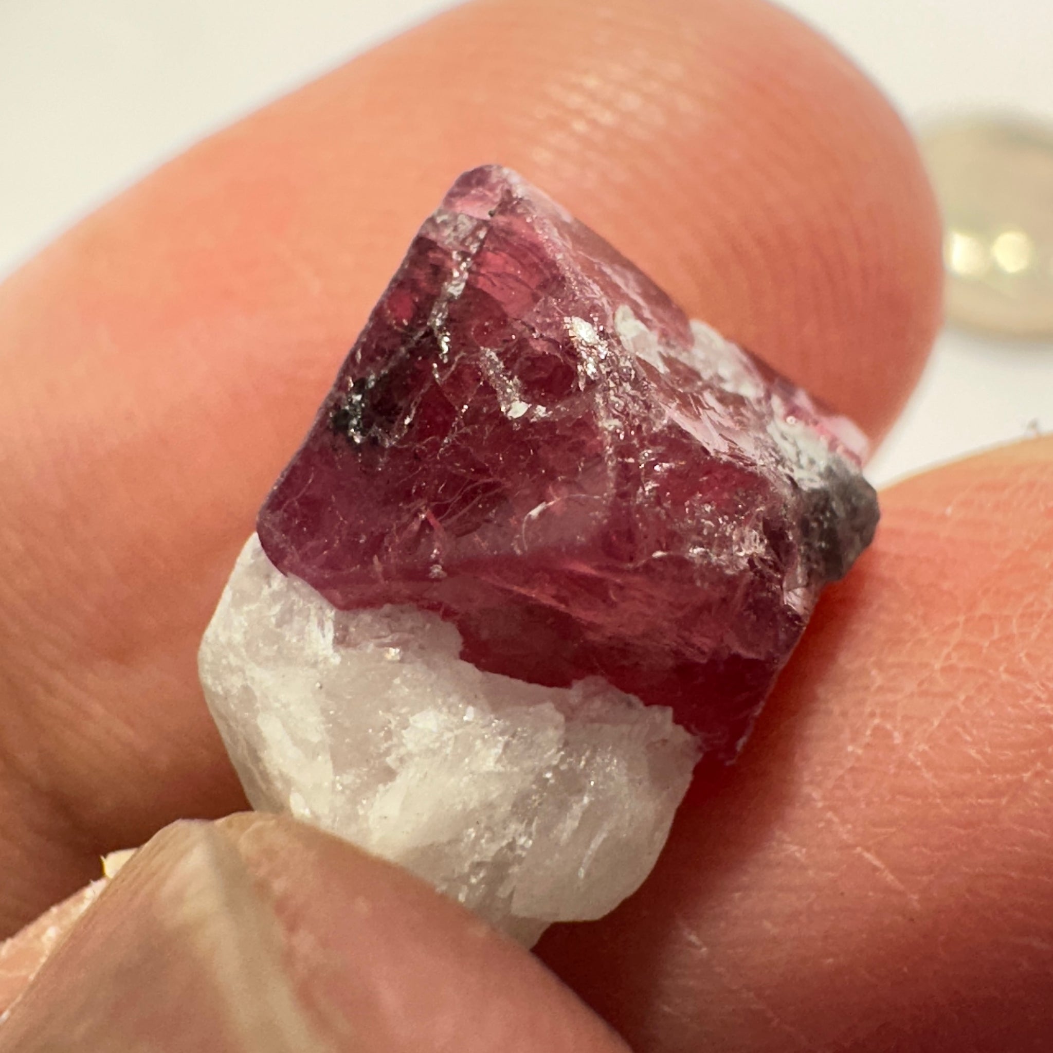 Mahenge Spinel Crystal, 9.51ct, Tanzania. Untreated Unheated
