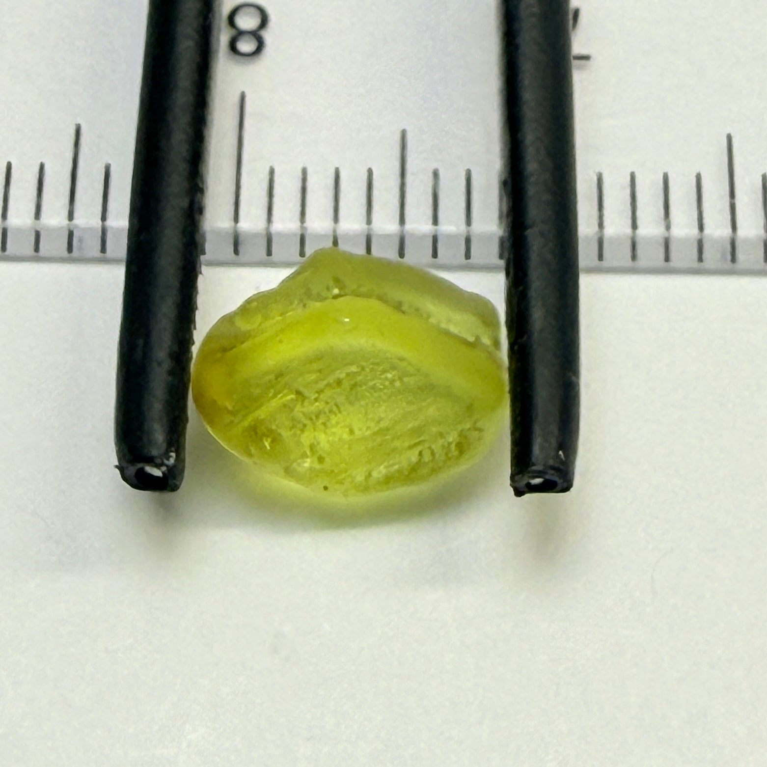 Chrysoberyl, 3.39ct, Tunduru, Tanzania, Untreated Unheated, vvs-if with slight skin surface issues that come off on faceting