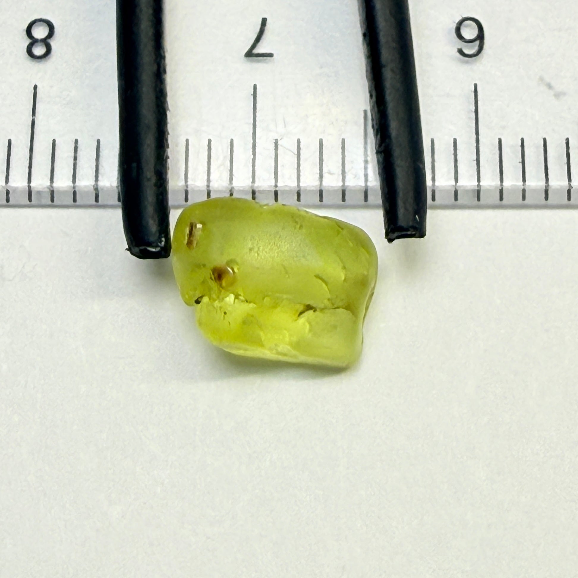 Chrysoberyl, 3.39ct, Tunduru, Tanzania, Untreated Unheated, vvs-if with slight skin surface issues that come off on faceting