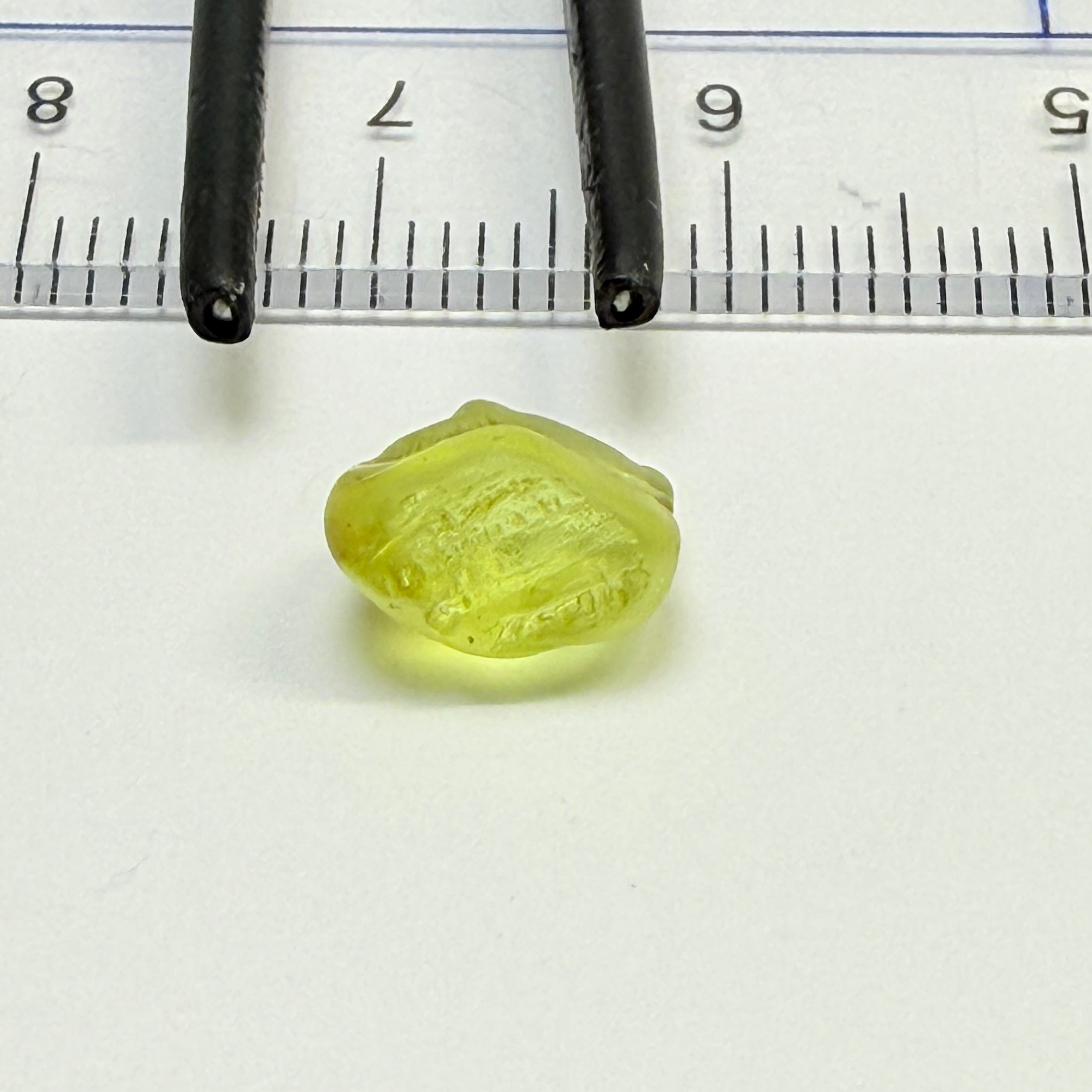 Chrysoberyl, 3.39ct, Tunduru, Tanzania, Untreated Unheated, vvs-if with slight skin surface issues that come off on faceting