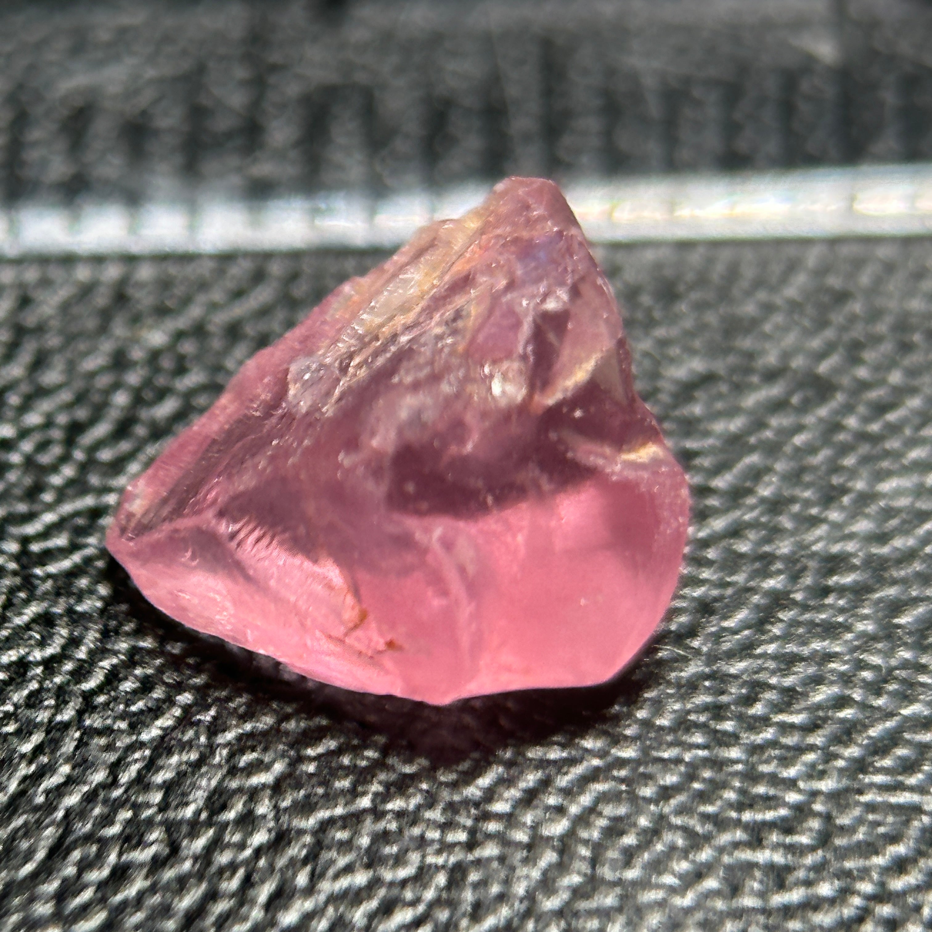 3.14ct Spinel, Tanzania, Untreated Unheated, slight inclusion on the side coming 1/3rd in