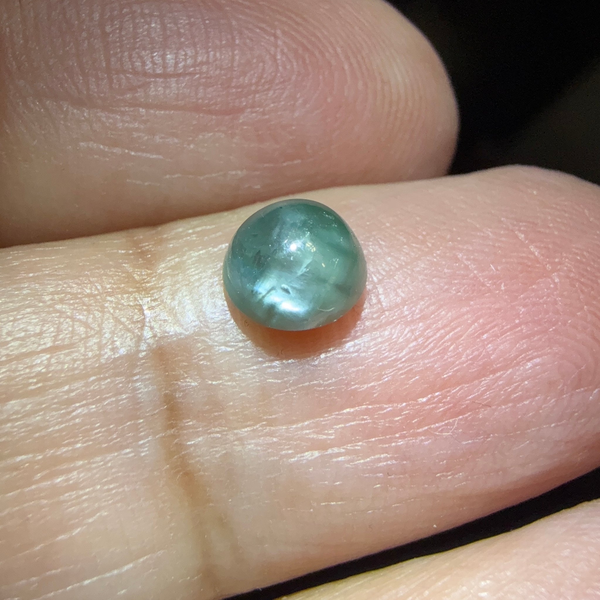 Cats-Eye Alexandrite (very slight partial cats-eye effect), 1.09ct, Manyara, Tanzania, Untreated Unheated