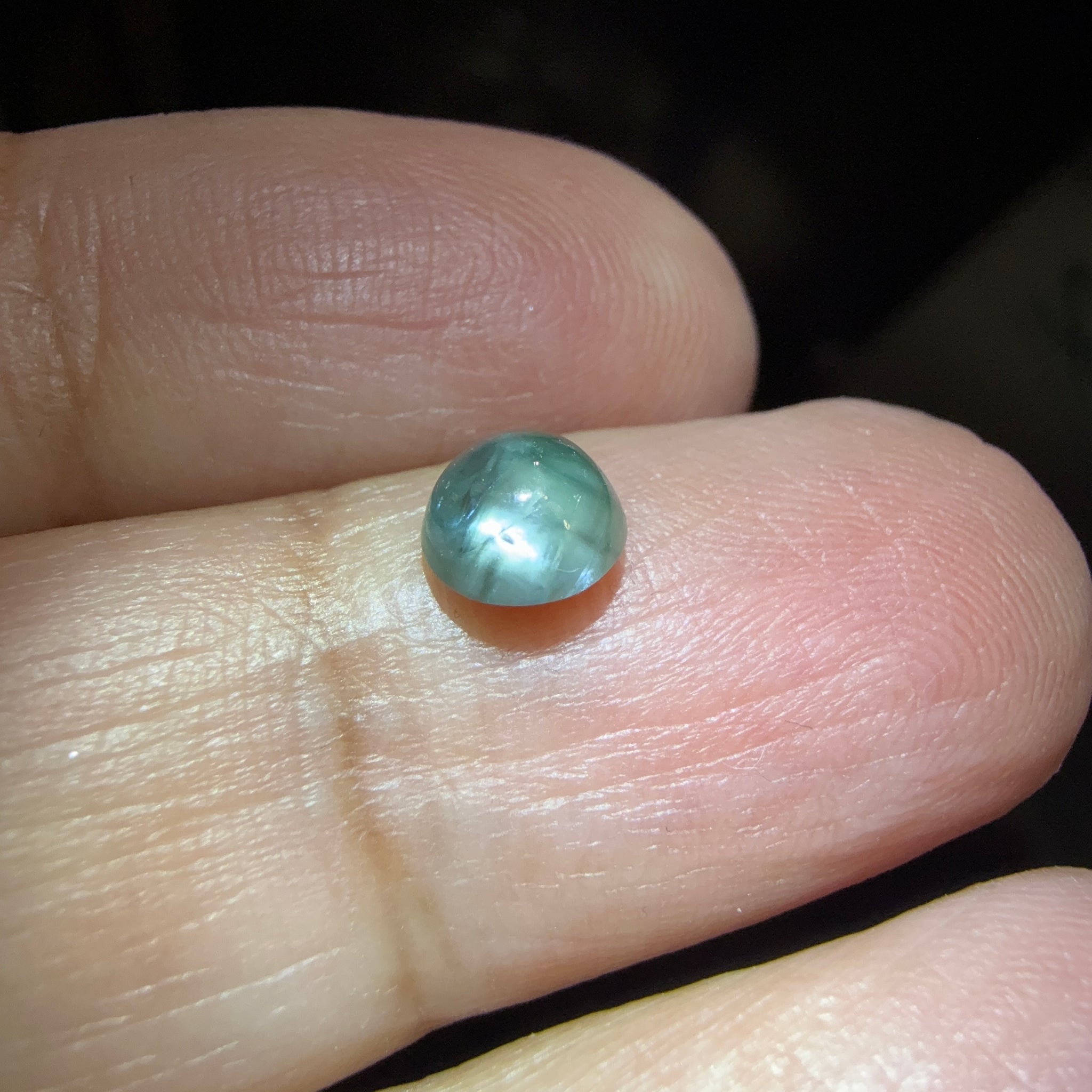 Cats-Eye Alexandrite (very slight partial cats-eye effect), 1.09ct, Manyara, Tanzania, Untreated Unheated