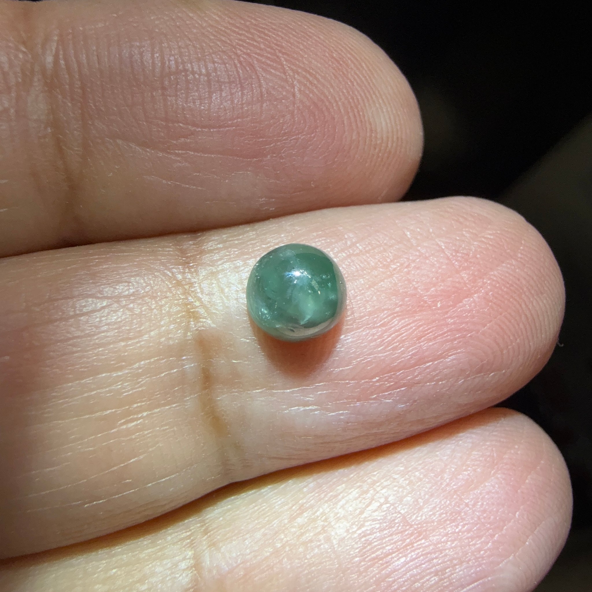 Cats-Eye Alexandrite (very slight partial cats-eye effect), 1.09ct, Manyara, Tanzania, Untreated Unheated