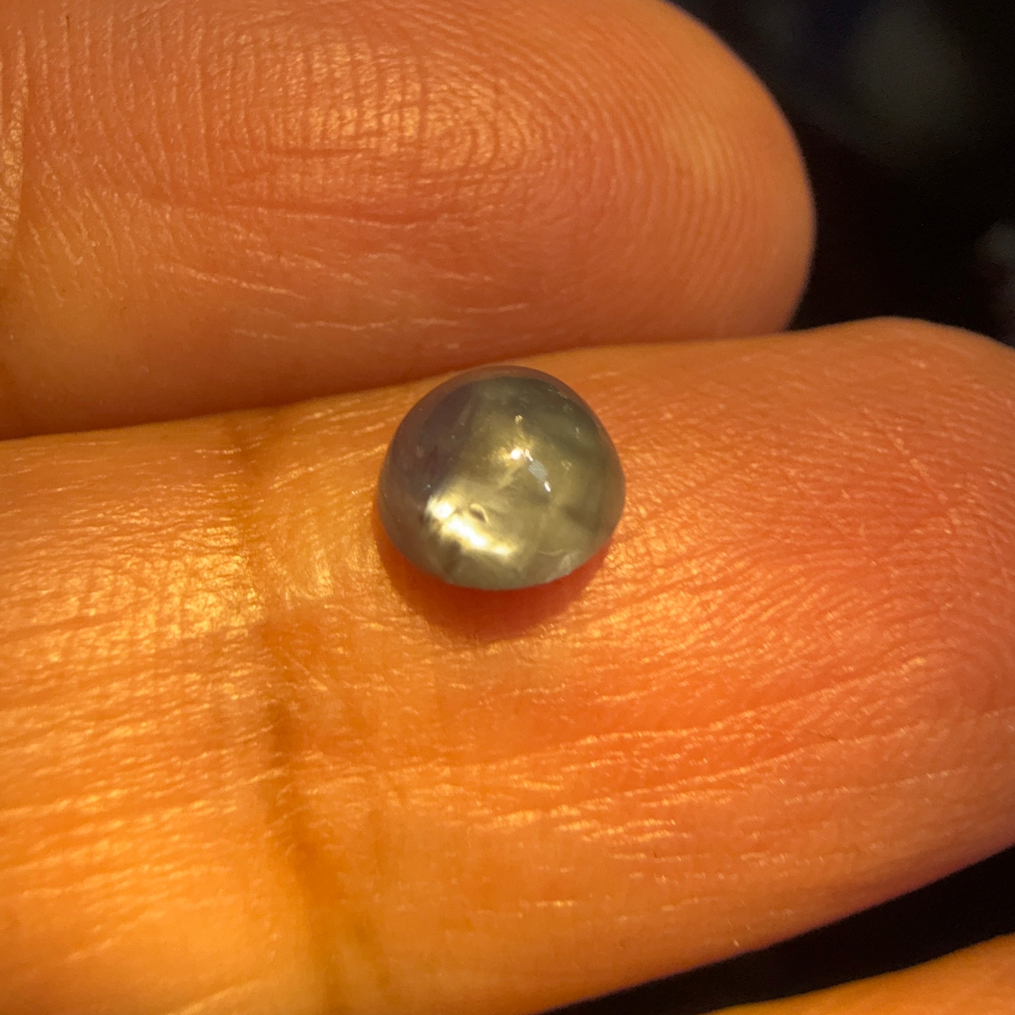 Cats-Eye Alexandrite (very slight partial cats-eye effect), 1.09ct, Manyara, Tanzania, Untreated Unheated