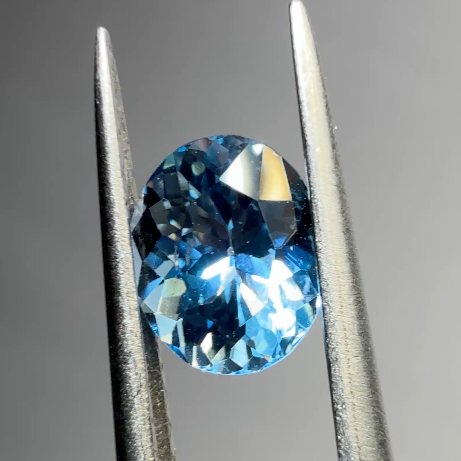 Blue Apatite from Merelani, 1.09ct, Merelani, Tanzania, Untreated Unheated