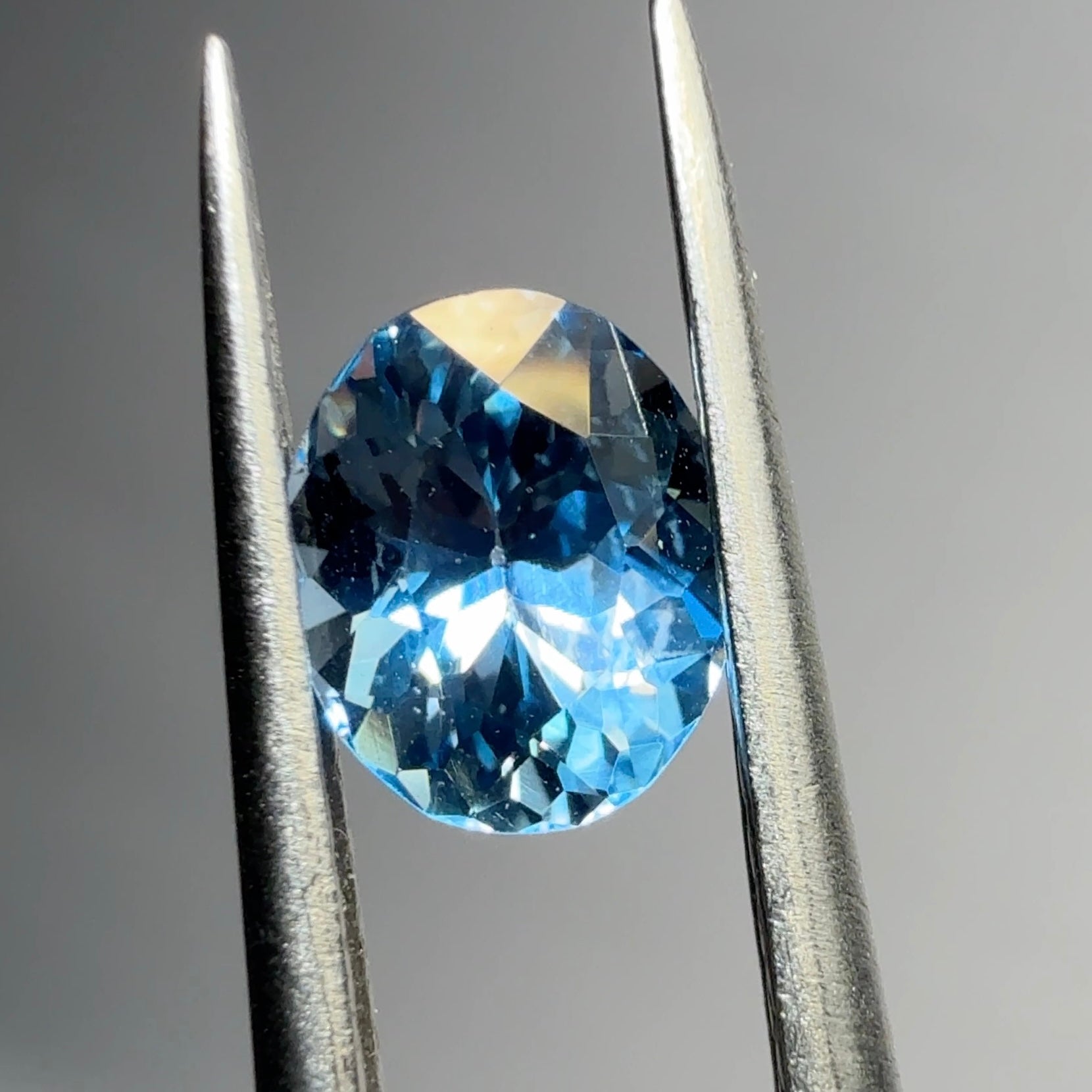 Blue Apatite from Merelani, 1.09ct, Merelani, Tanzania, Untreated Unheated