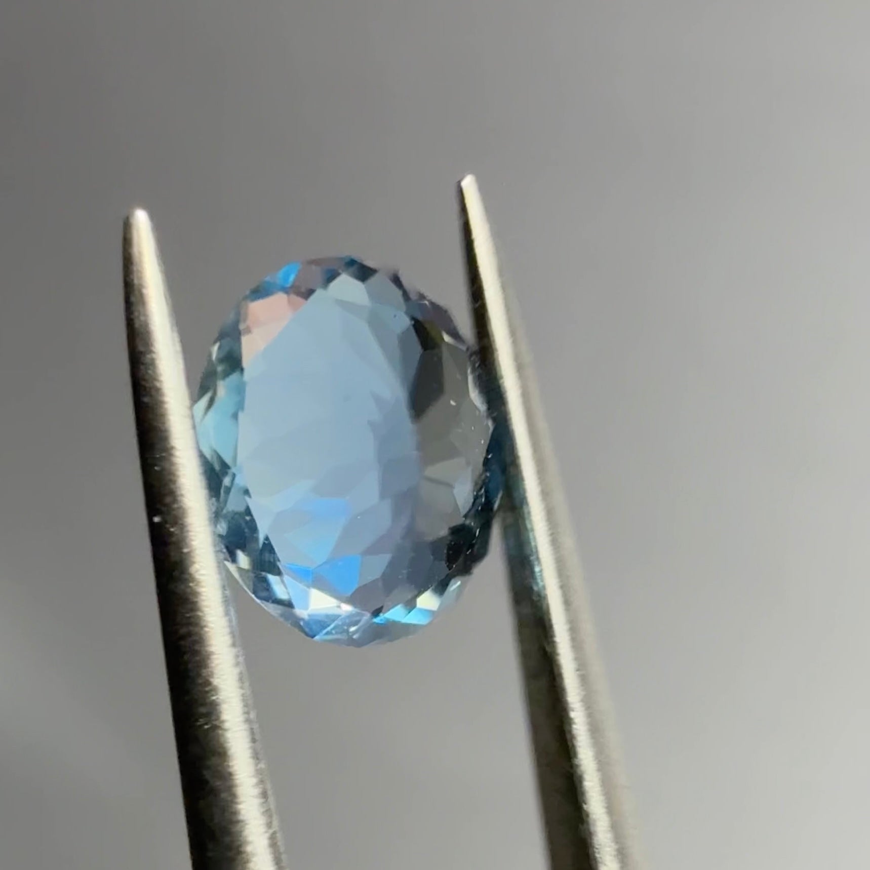 Blue Apatite from Merelani, 1.09ct, Merelani, Tanzania, Untreated Unheated