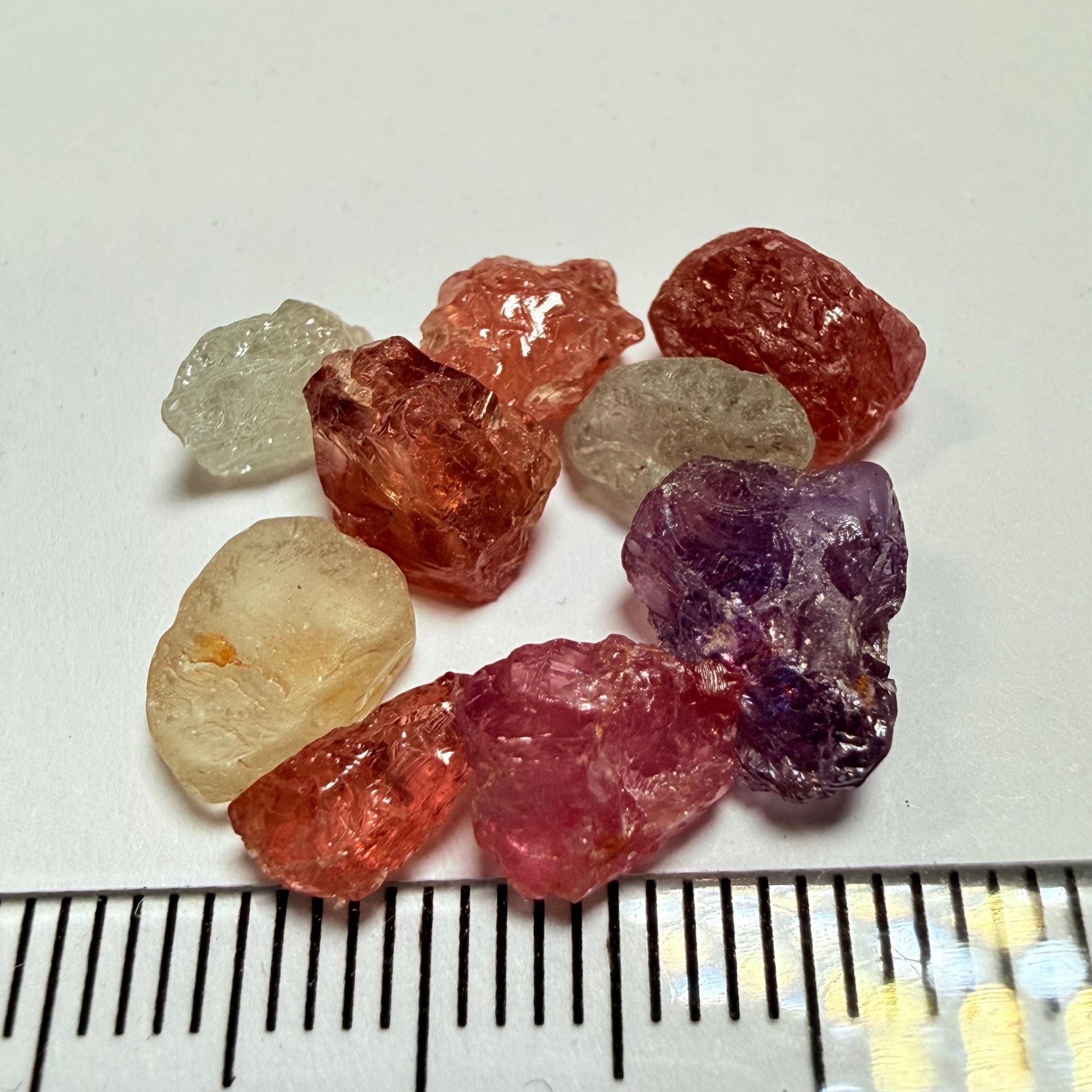 Umba Sapphire Lot, 18.29ct, Umba Valley, Tanzania, Untreated Unheated, too included to facet or cab, set it as is in jewellery