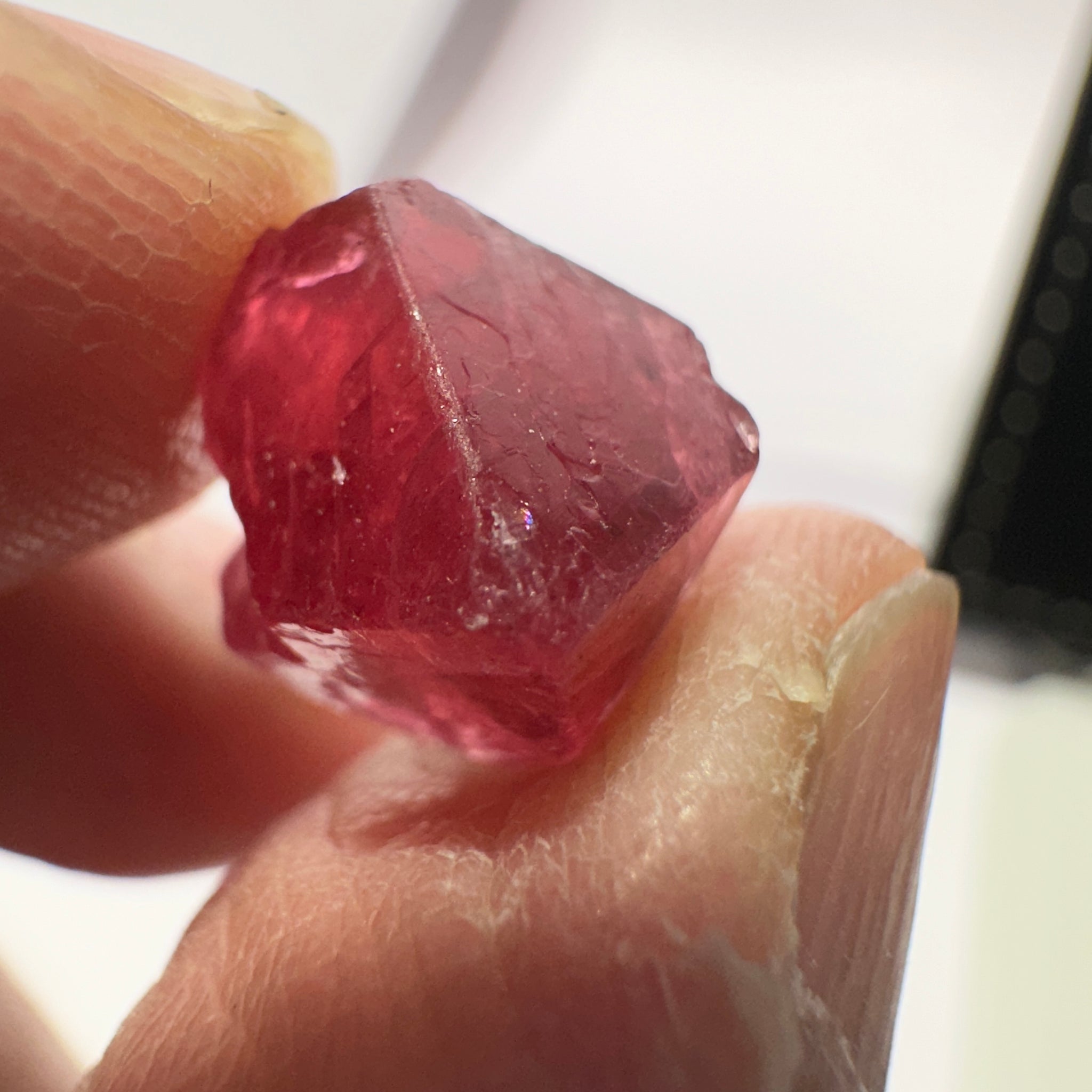 Mahenge Spinel Crystal, 8.27ct, Tanzania. Untreated Unheated