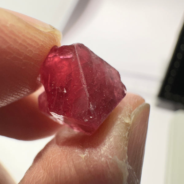 Mahenge Spinel Crystal, 8.27ct, Tanzania. Untreated Unheated