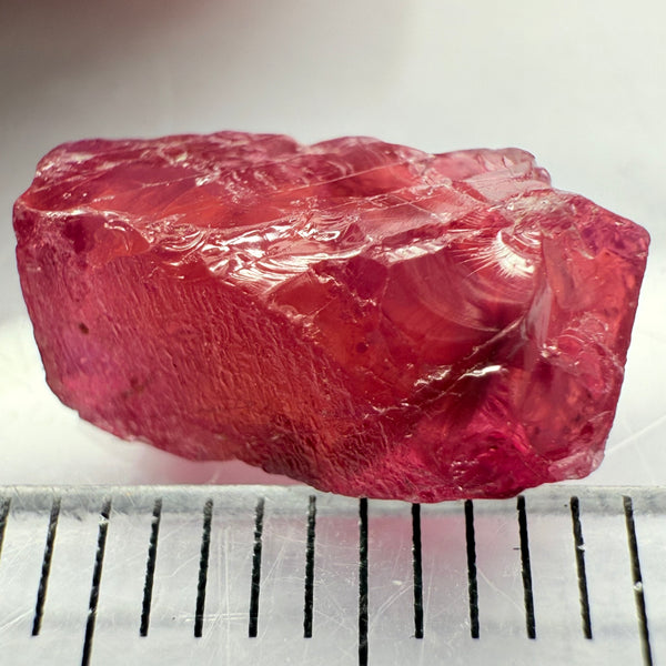 Ruby/Sapphire, 5.02ct, Winza, Tanzania, Untreated Unheated. Silky and slightly included on the outside. See videos (backlit for transparency) and photos