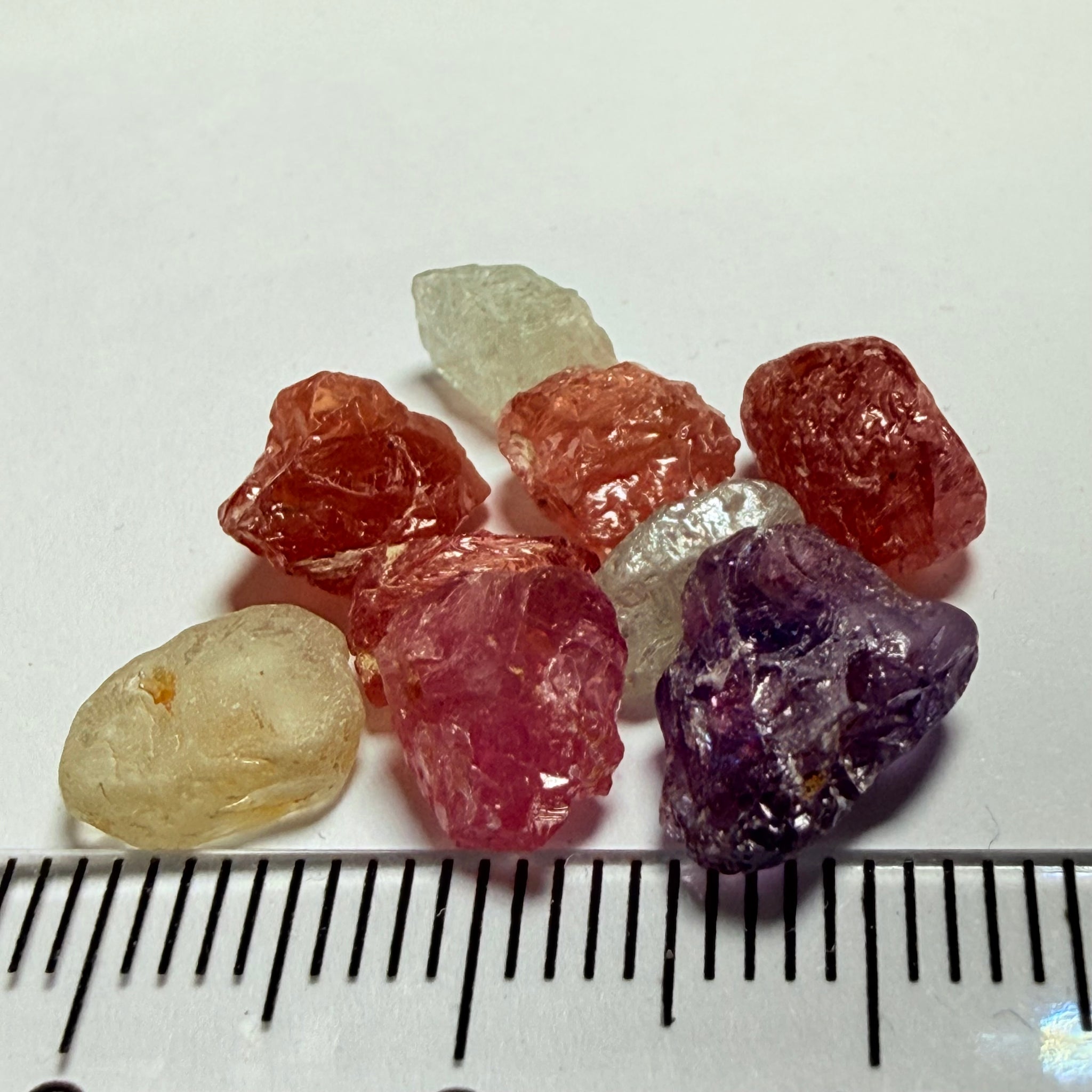Umba Sapphire Lot, 18.29ct, Umba Valley, Tanzania, Untreated Unheated, too included to facet or cab, set it as is in jewellery