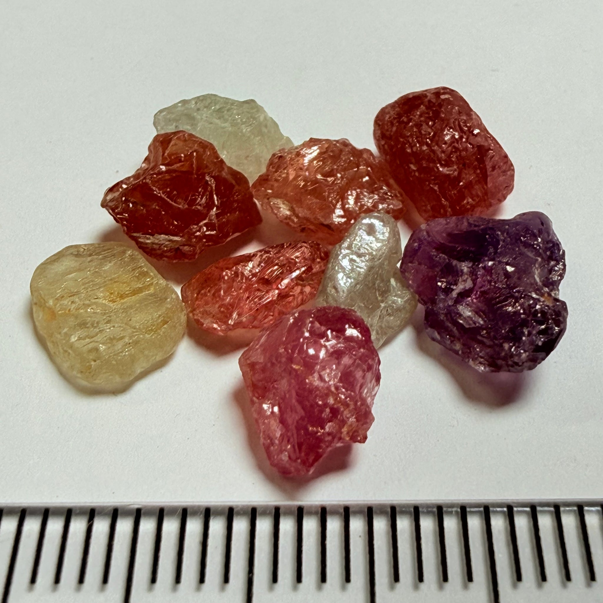 Umba Sapphire Lot, 18.29ct, Umba Valley, Tanzania, Untreated Unheated, too included to facet or cab, set it as is in jewellery
