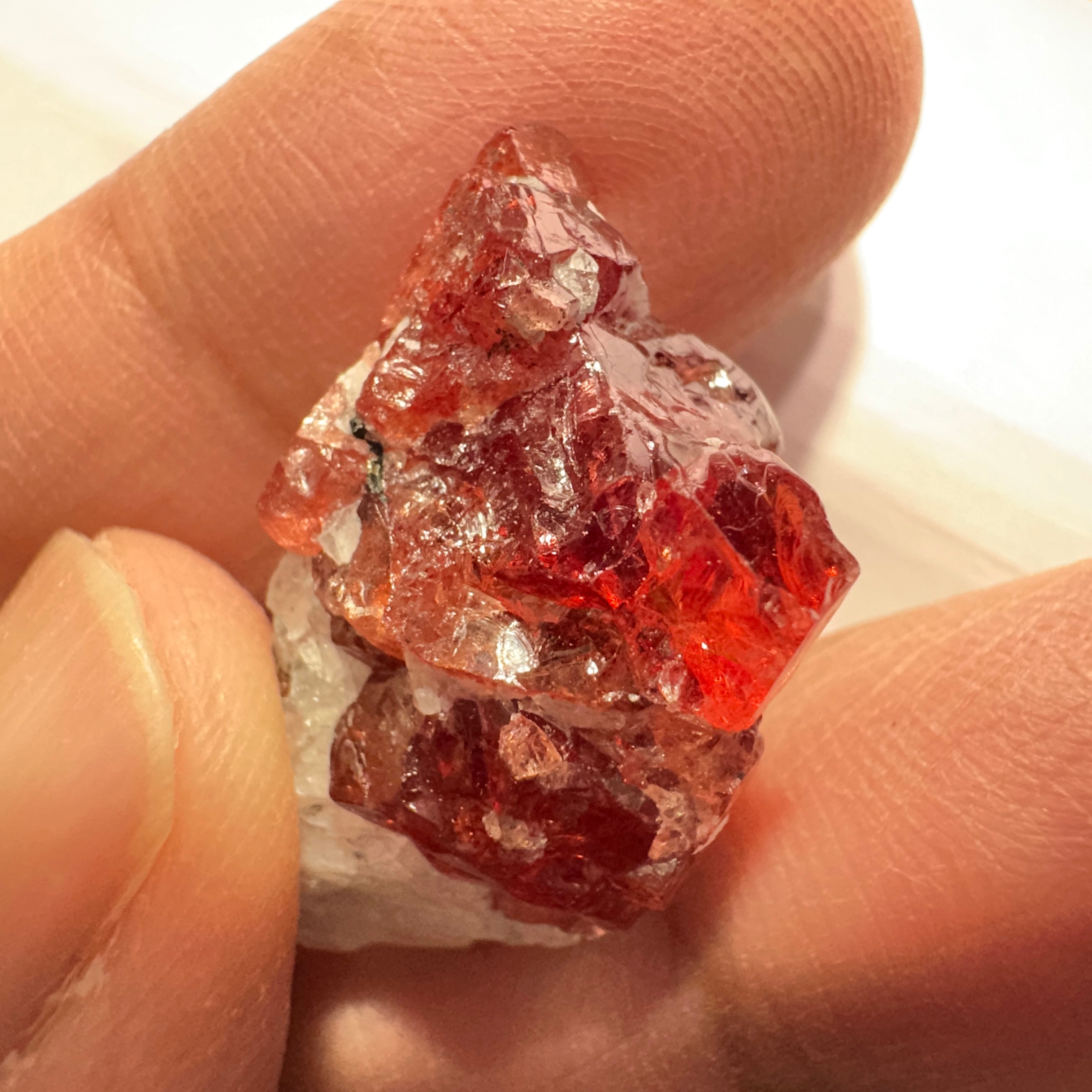 25ct Mahenge Spinel Crystal, Tanzania. Untreated Unheated