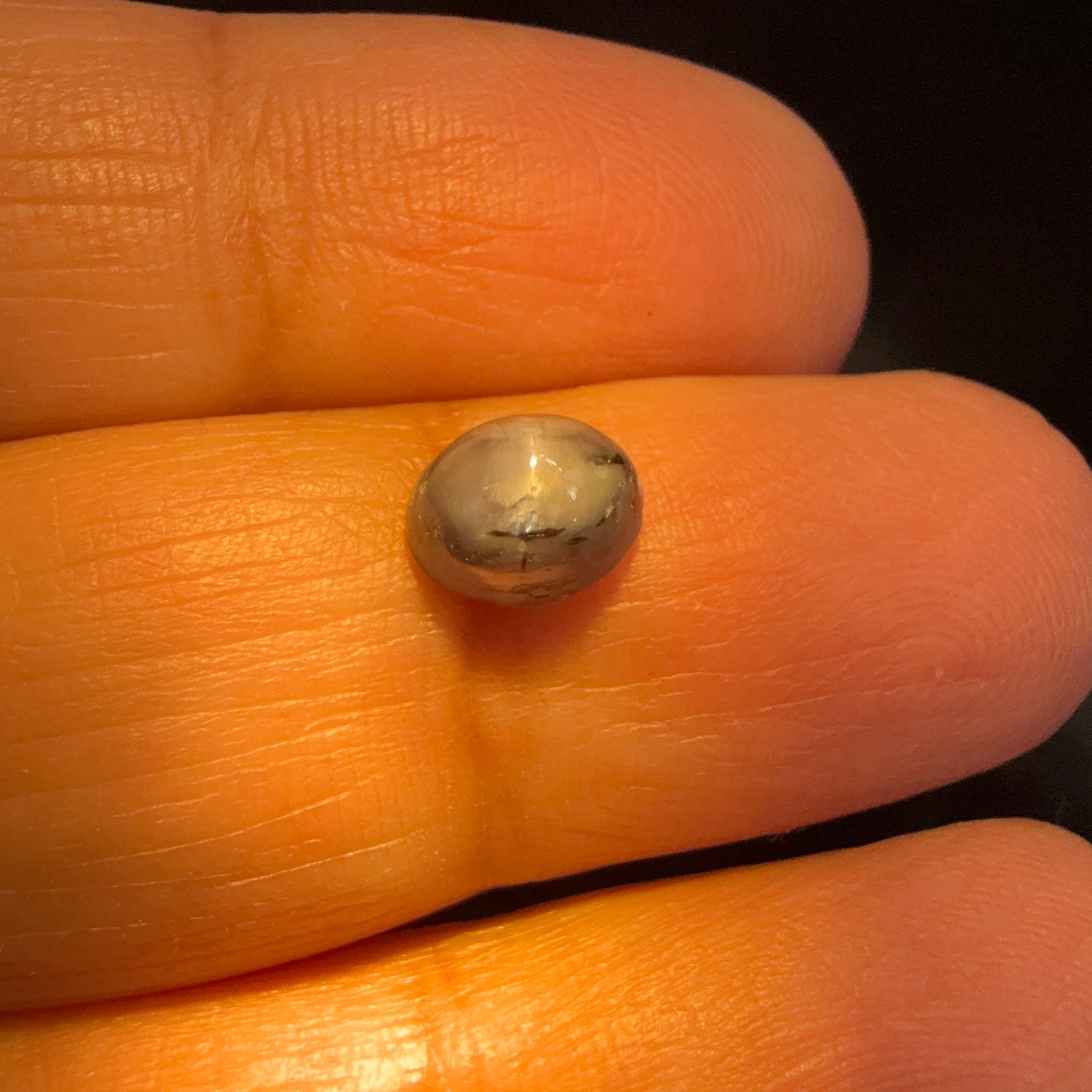 Cats-Eye Alexandrite (very slight partial cats-eye effect), 2.04ct, Manyara, Tanzania, Untreated Unheated