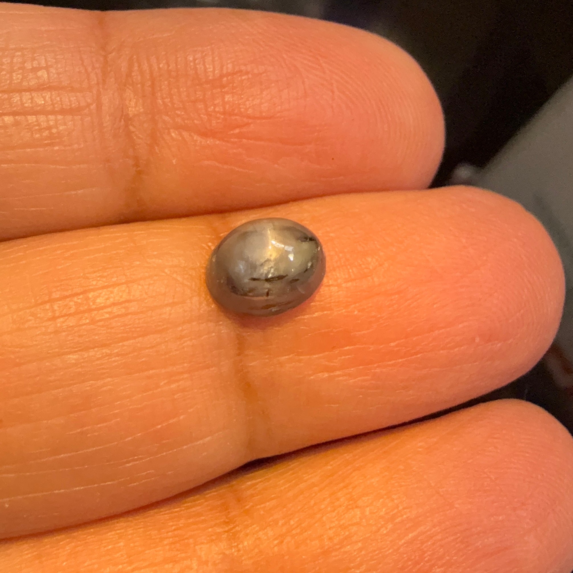 Cats-Eye Alexandrite (very slight partial cats-eye effect), 2.04ct, Manyara, Tanzania, Untreated Unheated