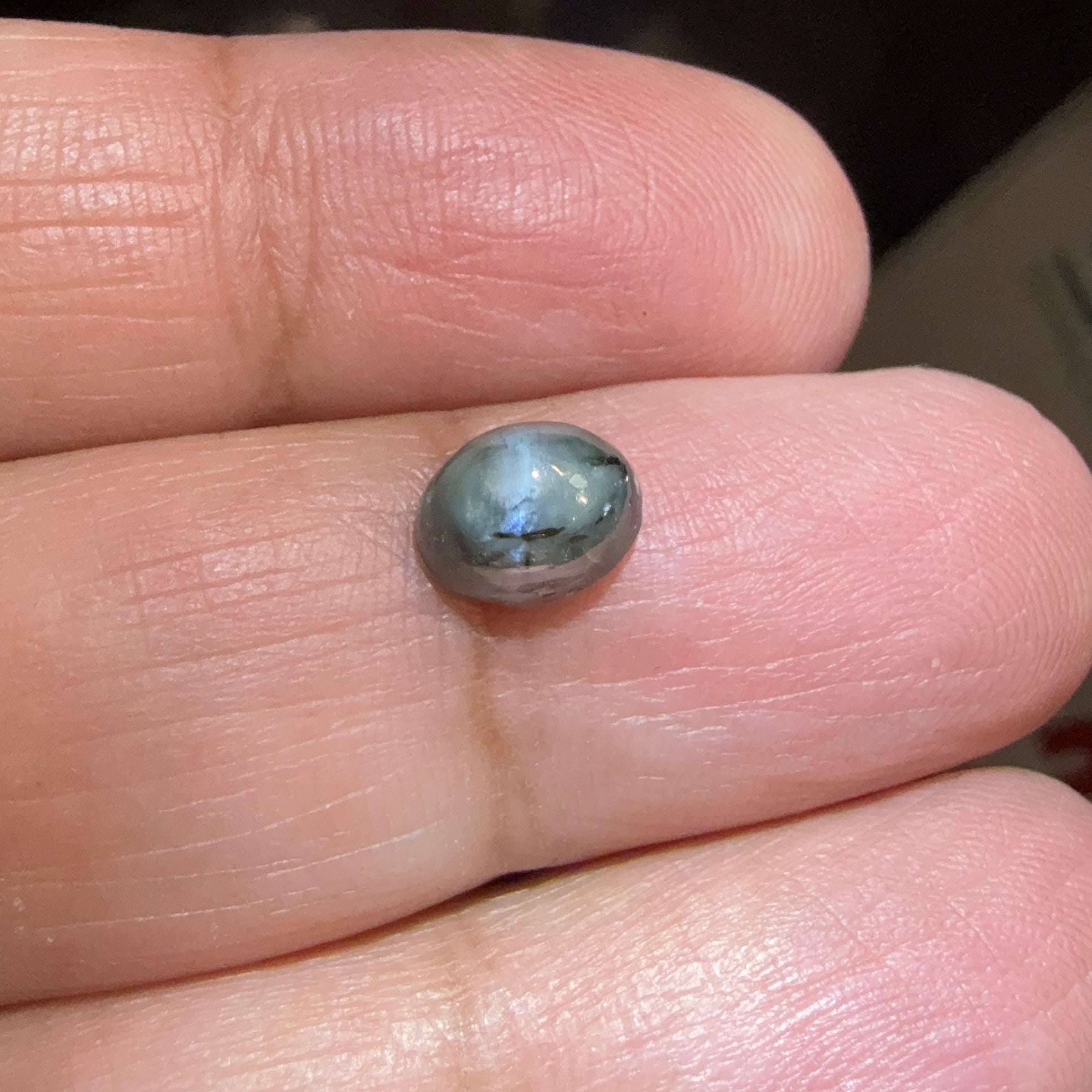 Cats-Eye Alexandrite (very slight partial cats-eye effect), 2.04ct, Manyara, Tanzania, Untreated Unheated