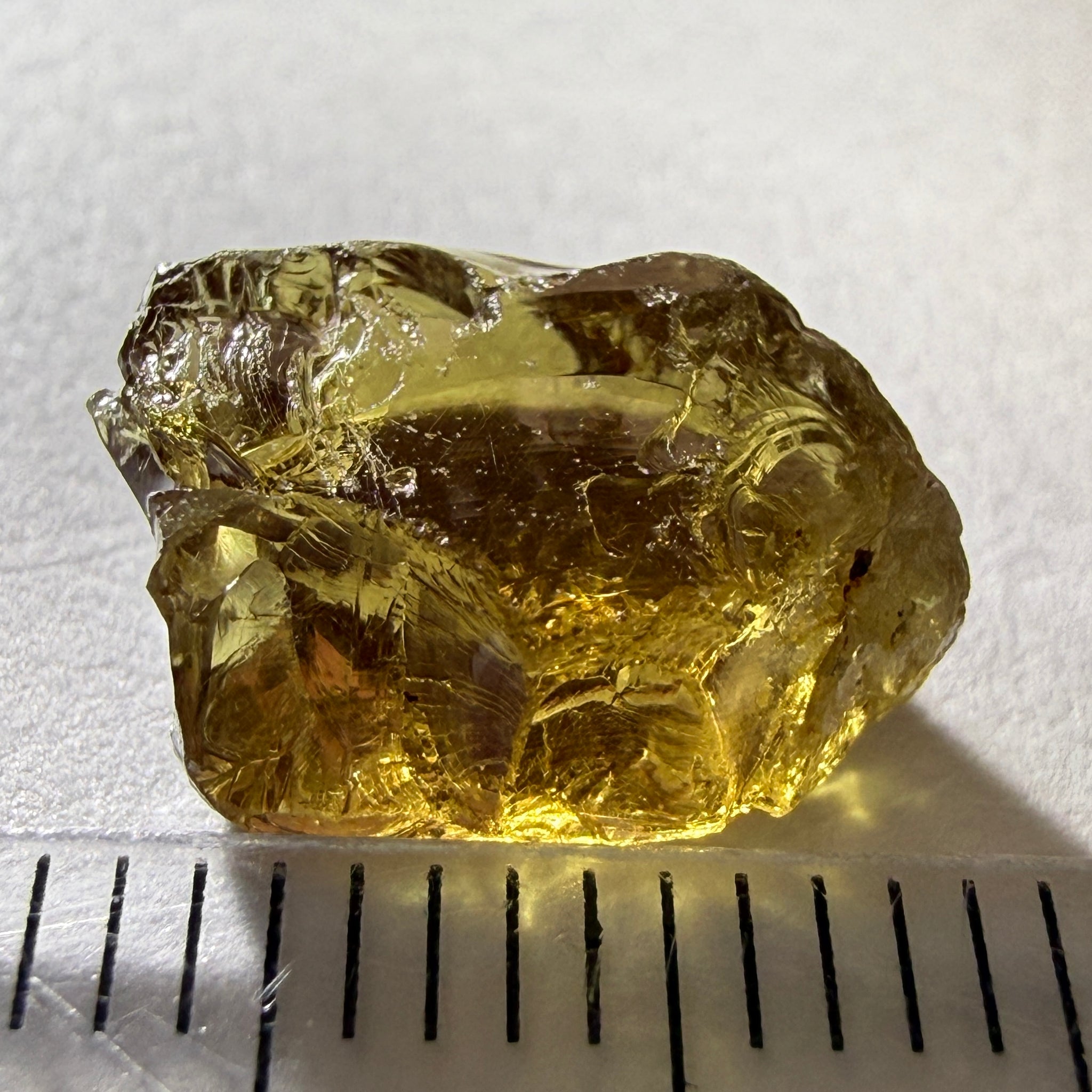 Malaya Garnet, 6.44ct, Tanzania, Untreated Unheated, inclusion on the outside, see marked circle, rest faint needles, shape flattish, see pics