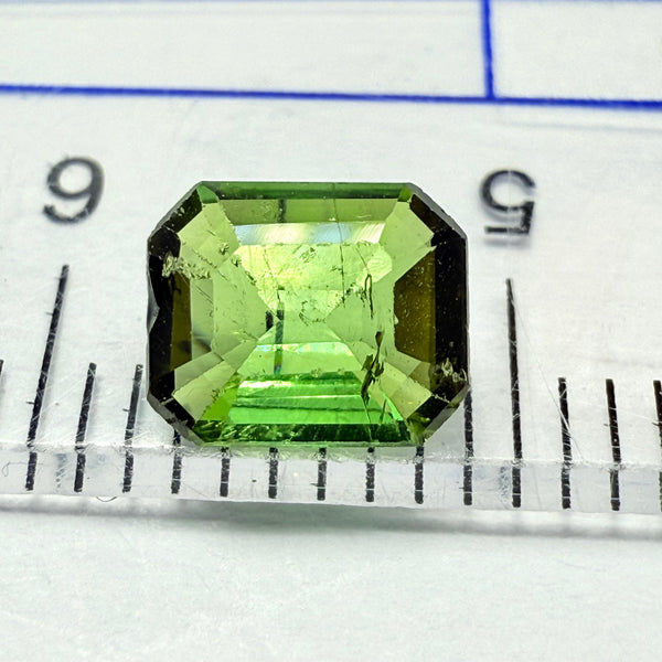 Tourmaline, 0.72ct, Congo, Untreated Unheated, native cut