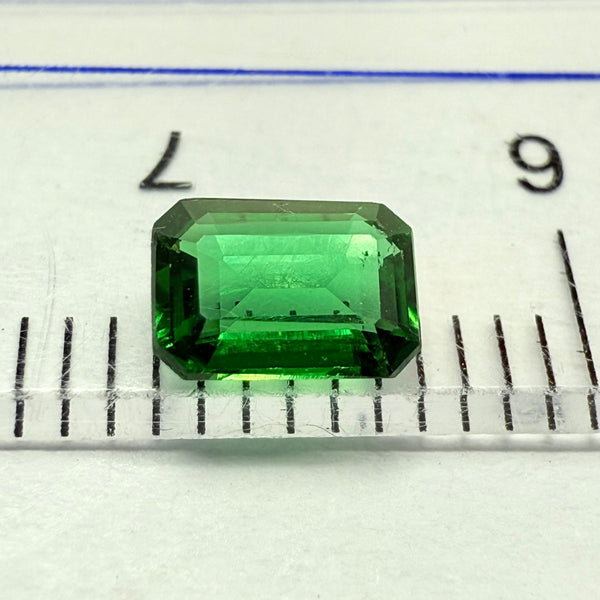 Chrome Tourmaline, 0.46ct, Landanai, Tanzania, Untreated Unheated, native cut
