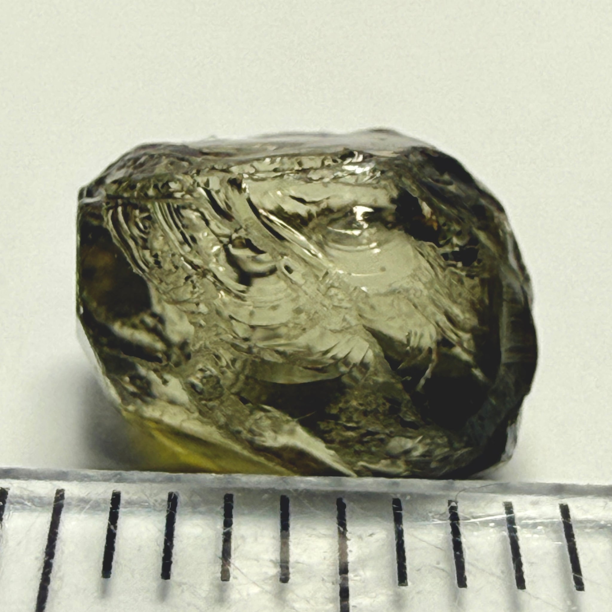 Tourmaline crystal, 3.52ct, Mozambique, Untreated Unheated, vvs-if