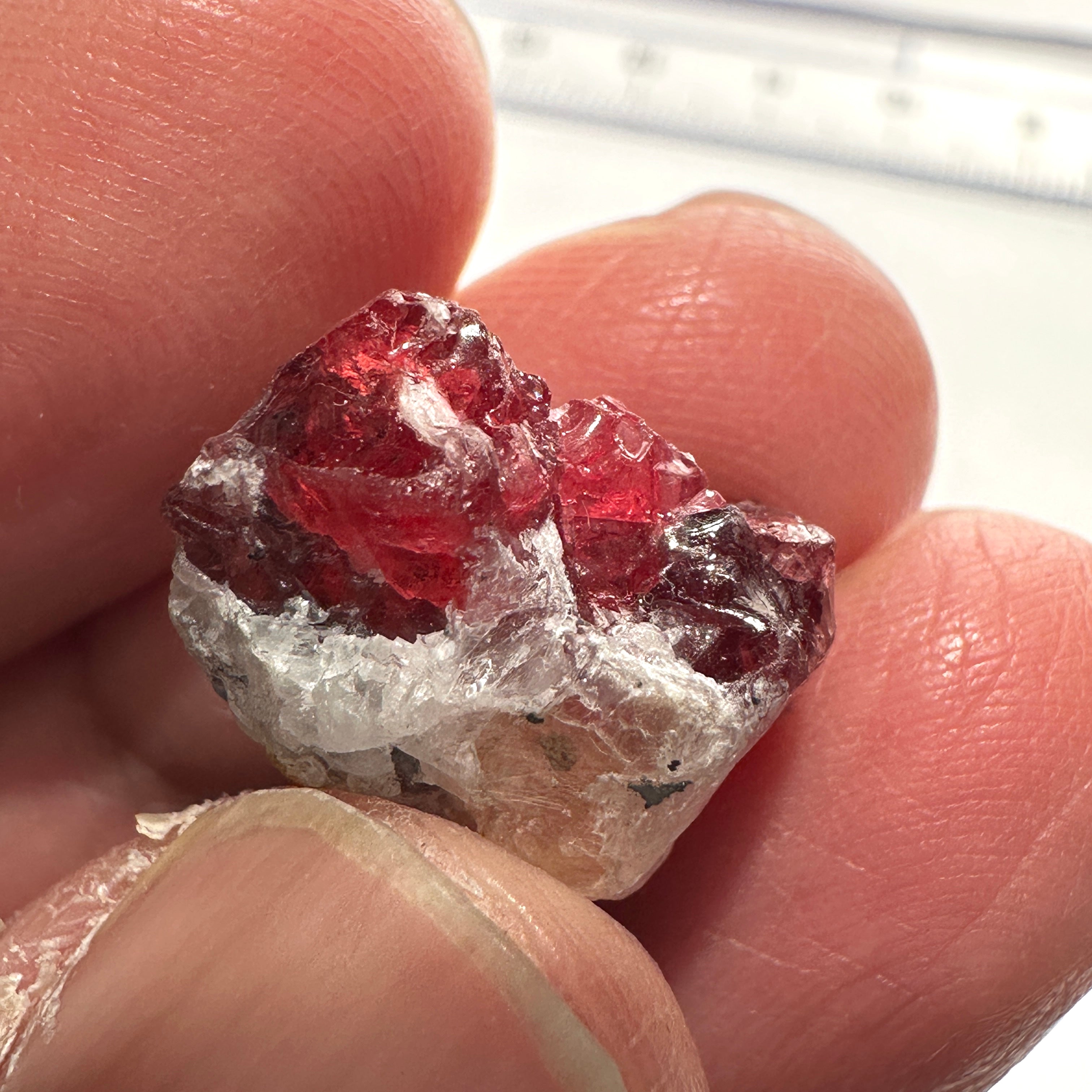 17.69ct Mahenge Spinel Crystal, Tanzania. Untreated Unheated