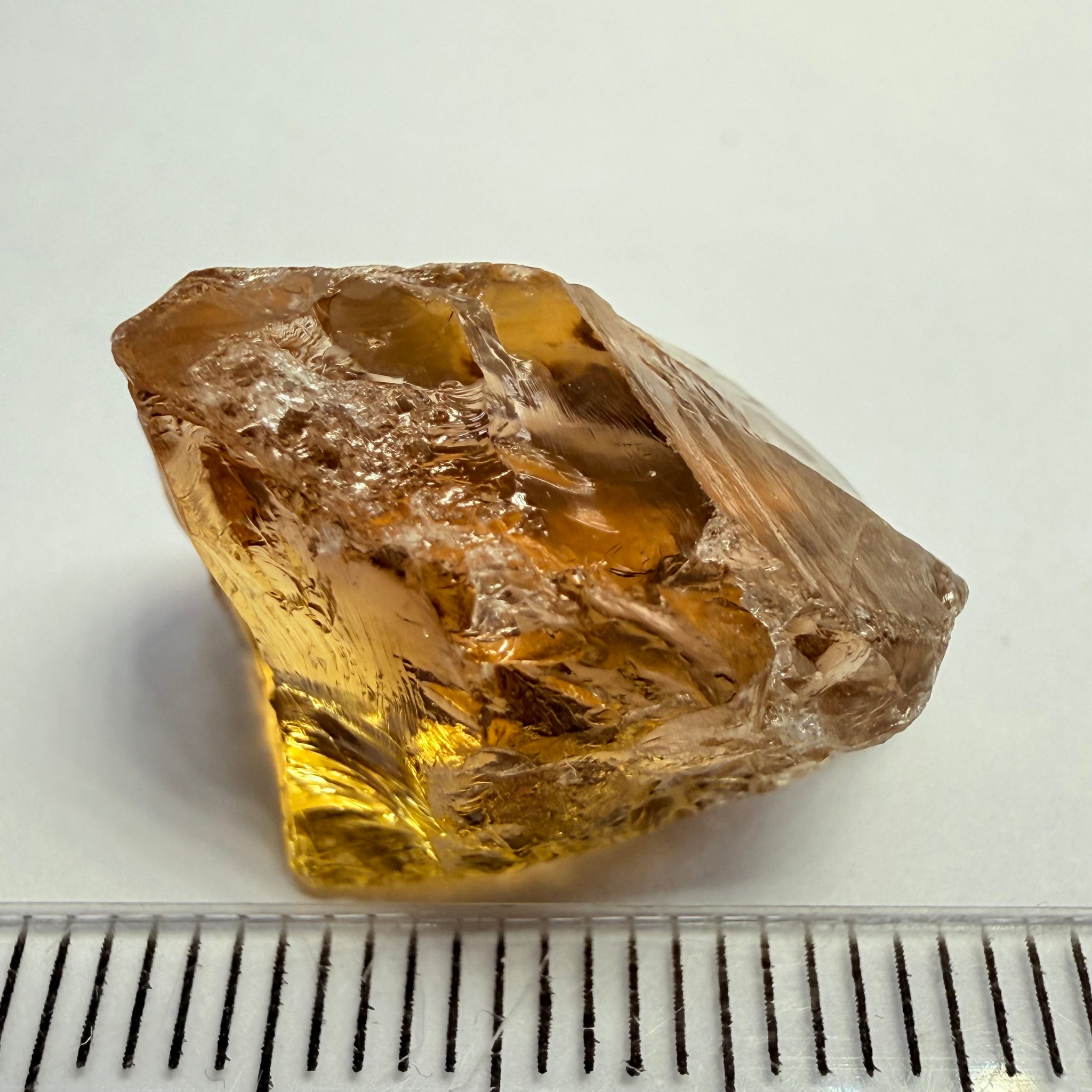 Citrine, 21.46ct, Zambia, Untreated Unheated, VVS-IF