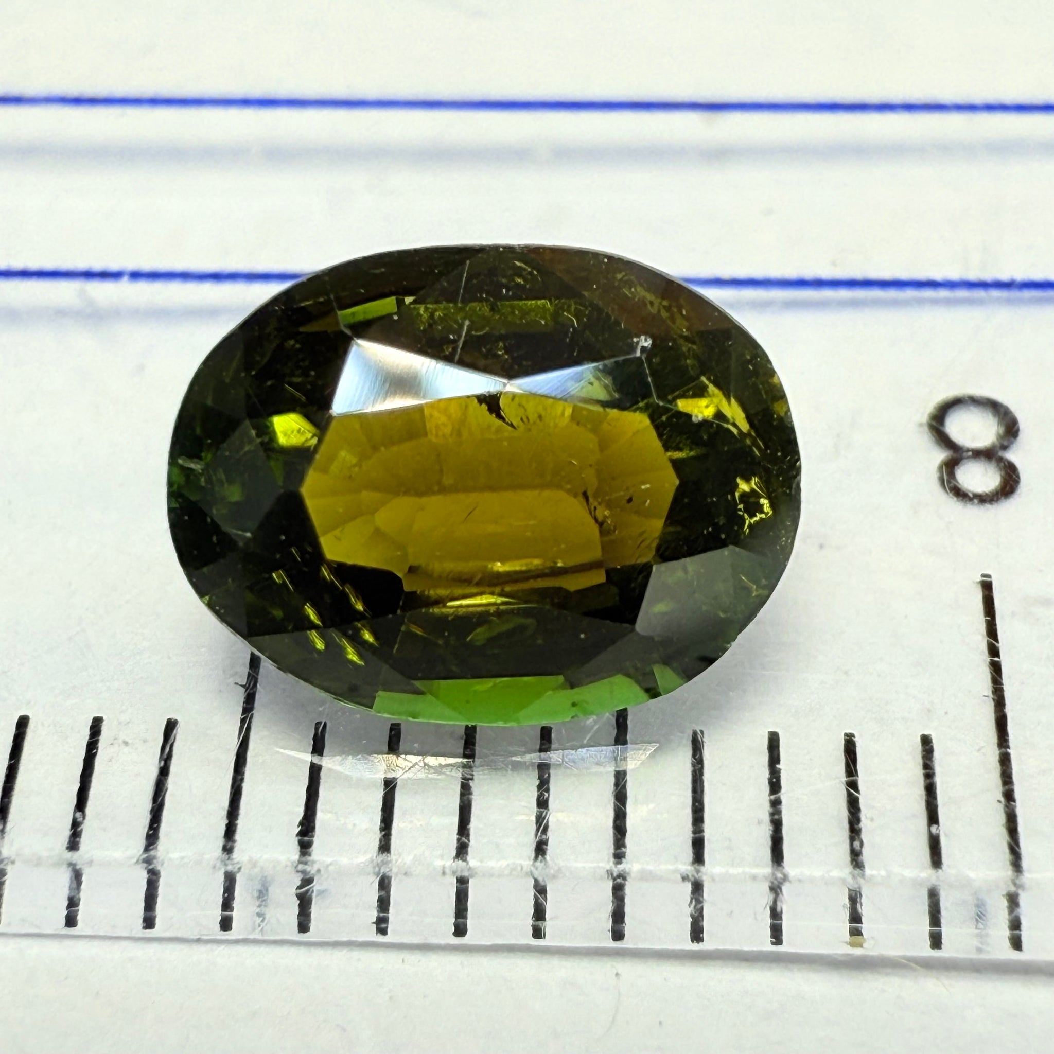 Tourmaline, 1.17ct, Tanzania, Untreated Unheated, native cut