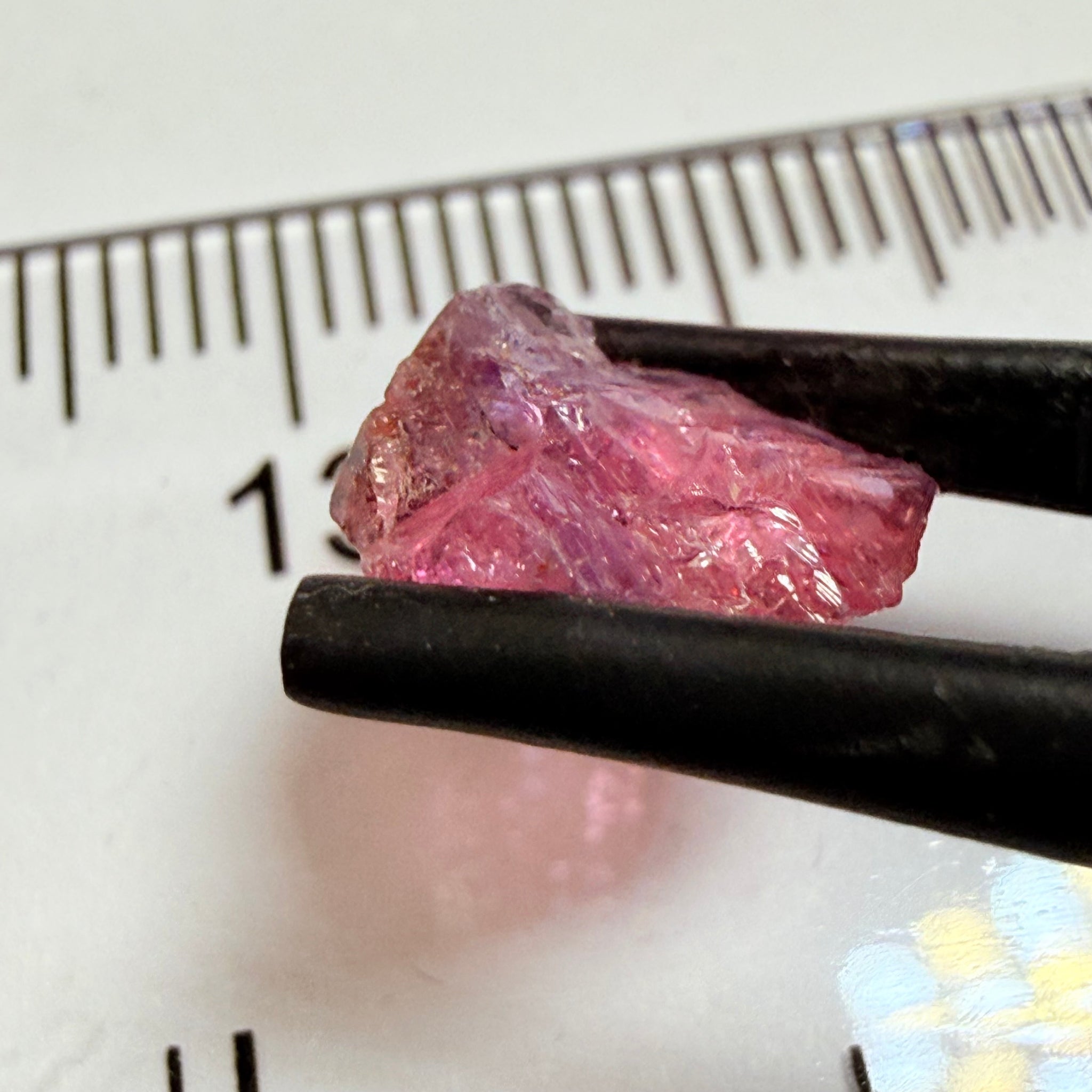 Winza Sapphire, 2.89ct, Winza, Tanzania, Untreated Unheated, flat stone, not for faceting, but great to set in jewellery as is