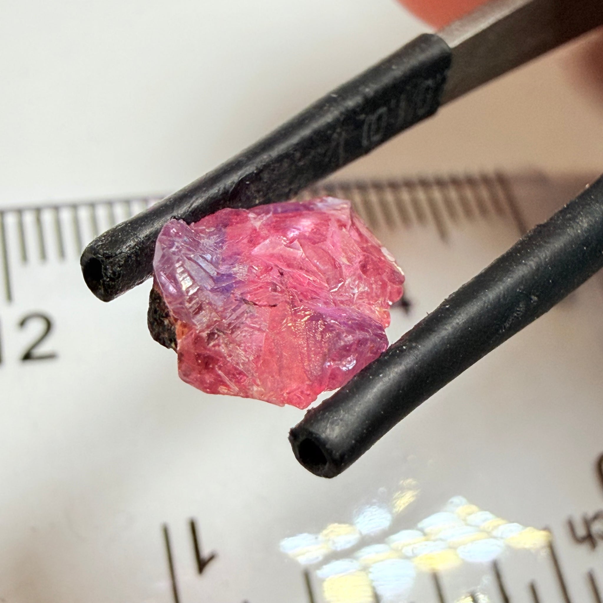Winza Sapphire, 2.89ct, Winza, Tanzania, Untreated Unheated, flat stone, not for faceting, but great to set in jewellery as is