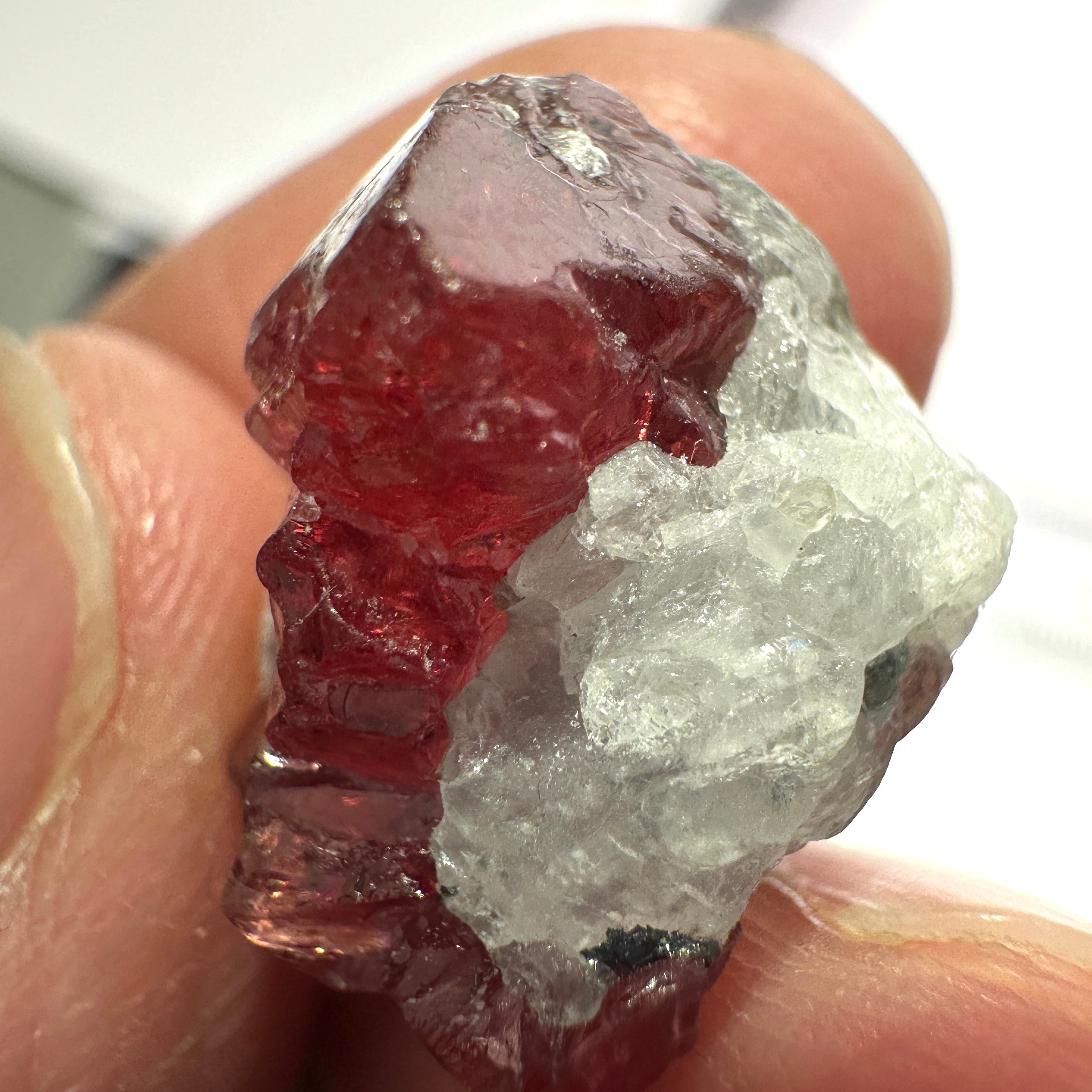 17.69ct Mahenge Spinel Crystal, Tanzania. Untreated Unheated