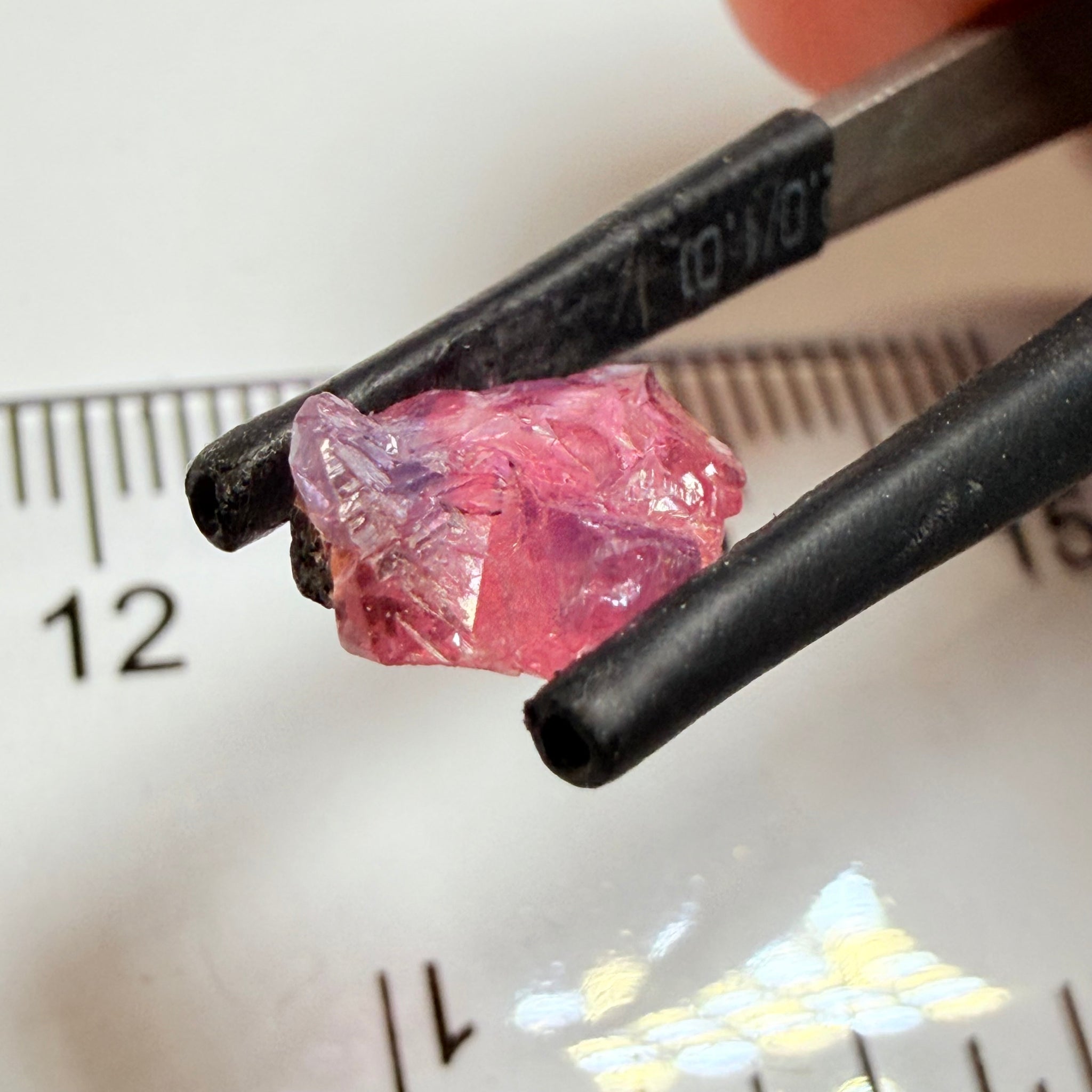 Winza Sapphire, 2.89ct, Winza, Tanzania, Untreated Unheated, flat stone, not for faceting, but great to set in jewellery as is
